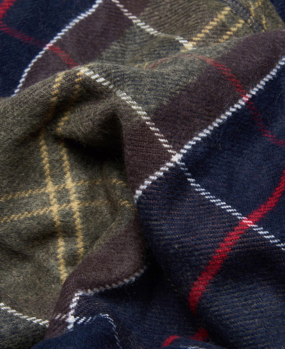 Barbour – Staffin Tartan Serape Scarf – Classic Tartan