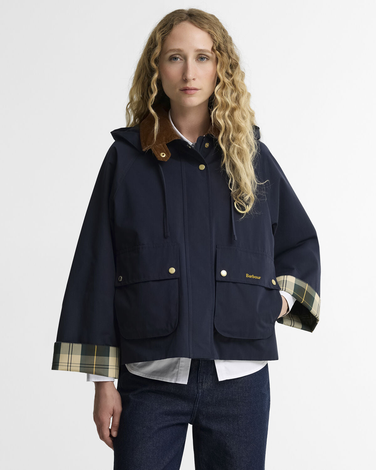 Barbour – Terrington Showerproof Jacket (Donna) – Dk Navy/Ancient