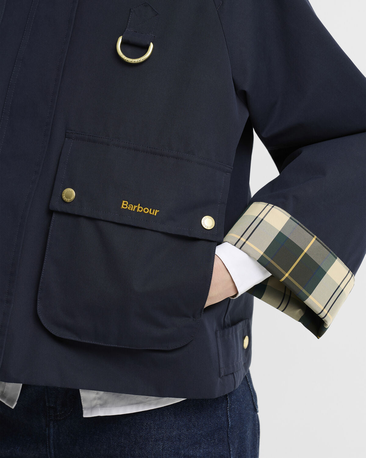 Barbour – Terrington Showerproof Jacket (Donna) – Dk Navy/Ancient