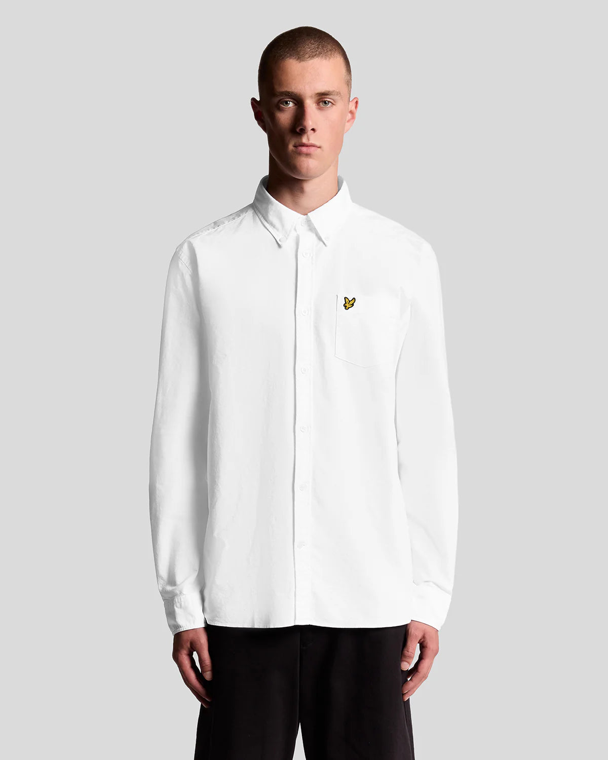 Plain Oxford Shirt Lyle & Scott AW25 - White