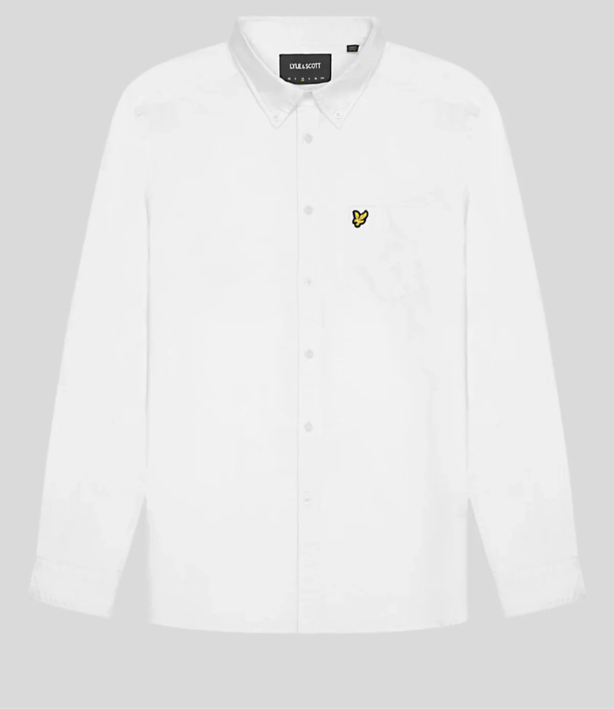Plain Oxford Shirt Lyle & Scott AW25 - White