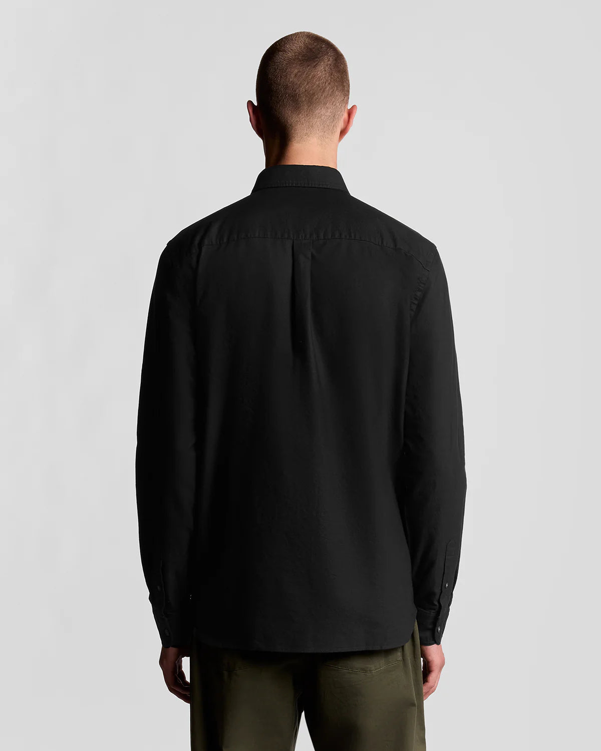 Plain Oxford Shirt Lyle & Scott AW25 - Jet Black