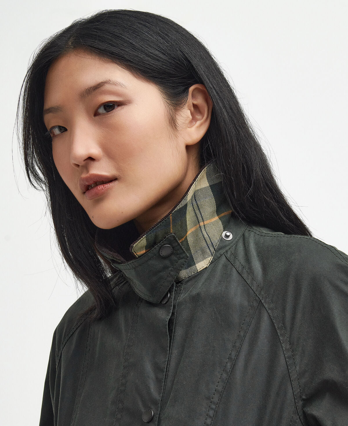 Barbour – Beadnell Wax Jacket (Donna) – Sage