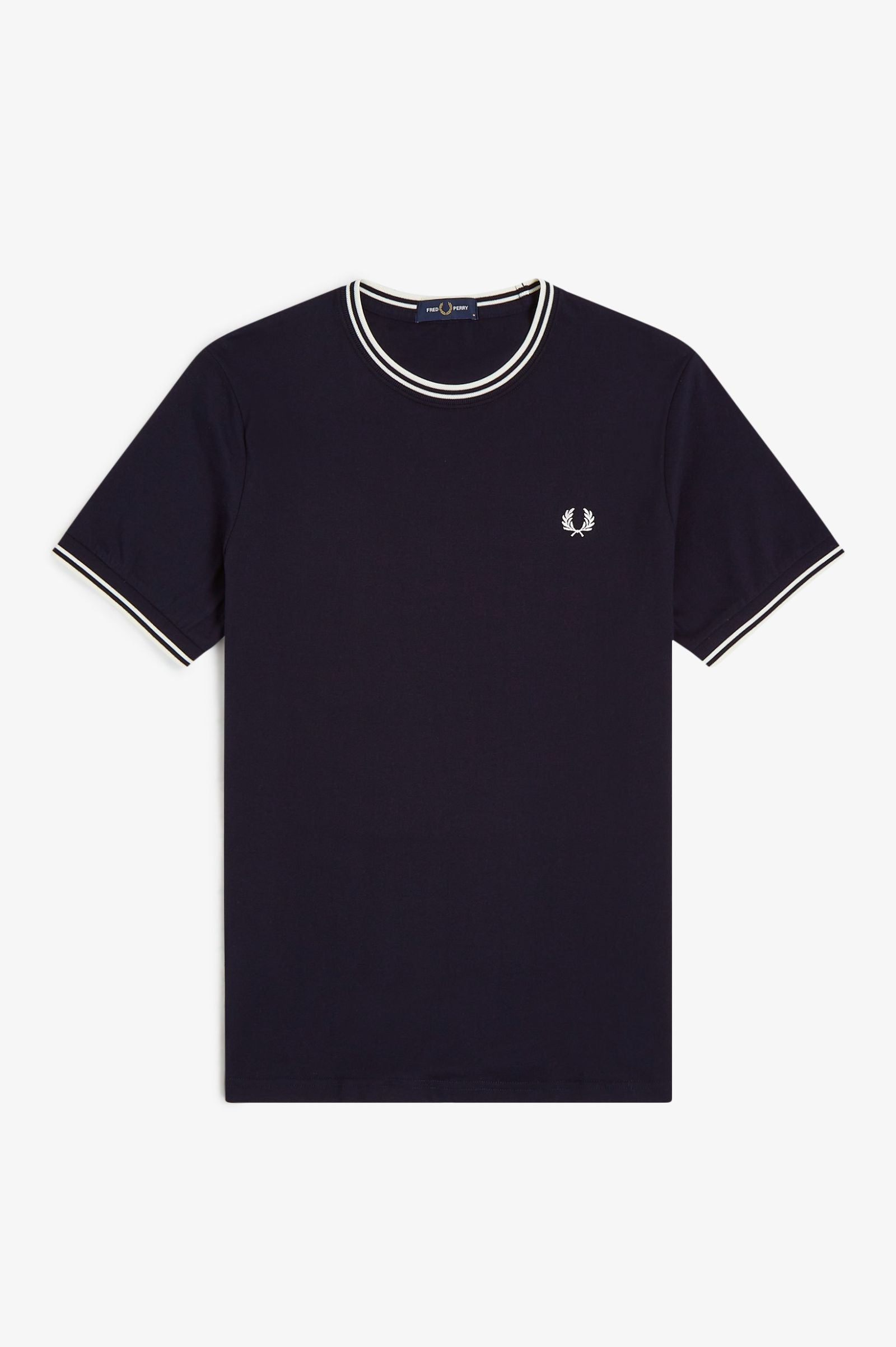 Fred Perry Twin Tipped T-Shirt - Navy