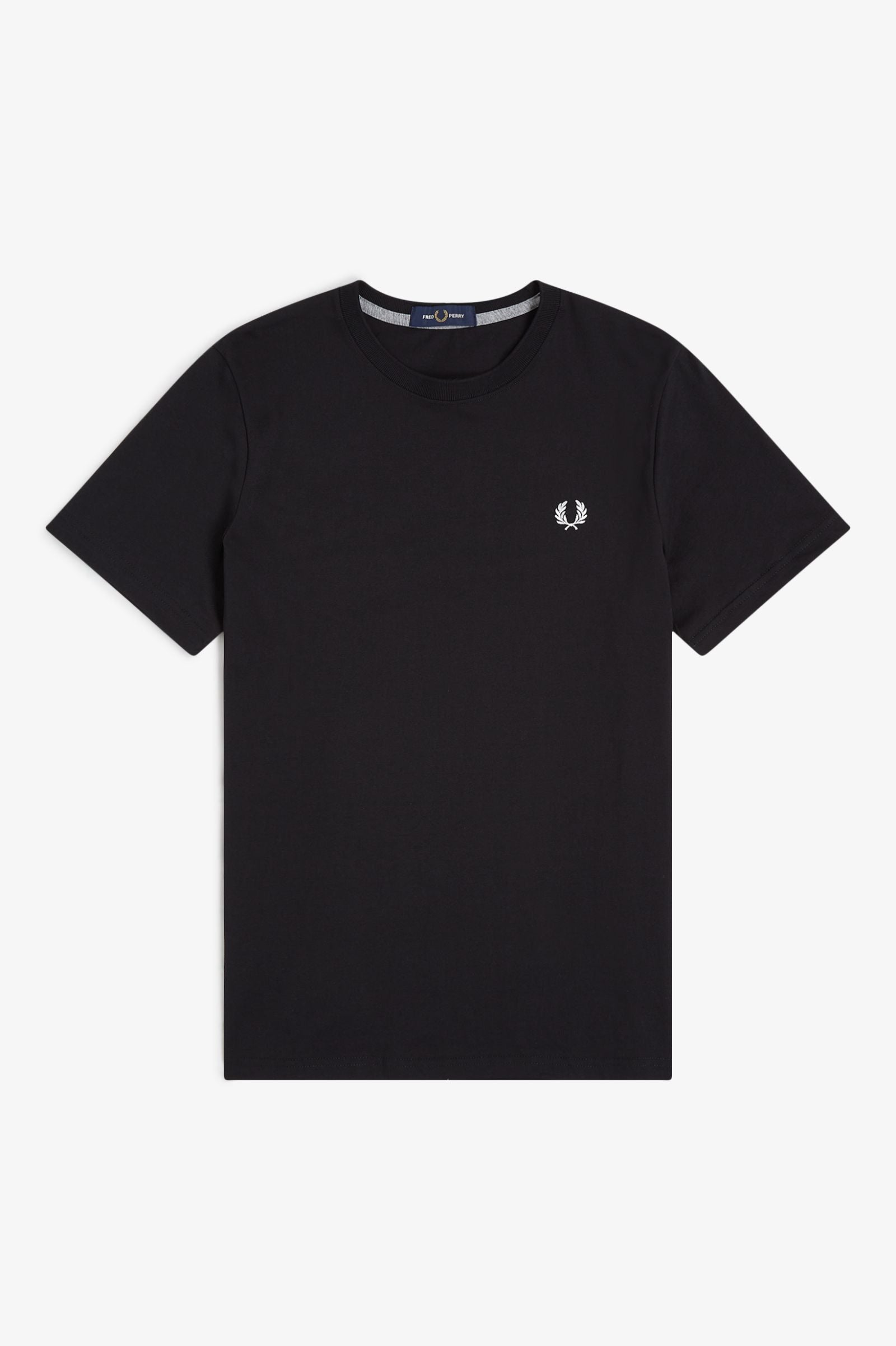 Fred Perry Crew Neck T-Shirt - Black
