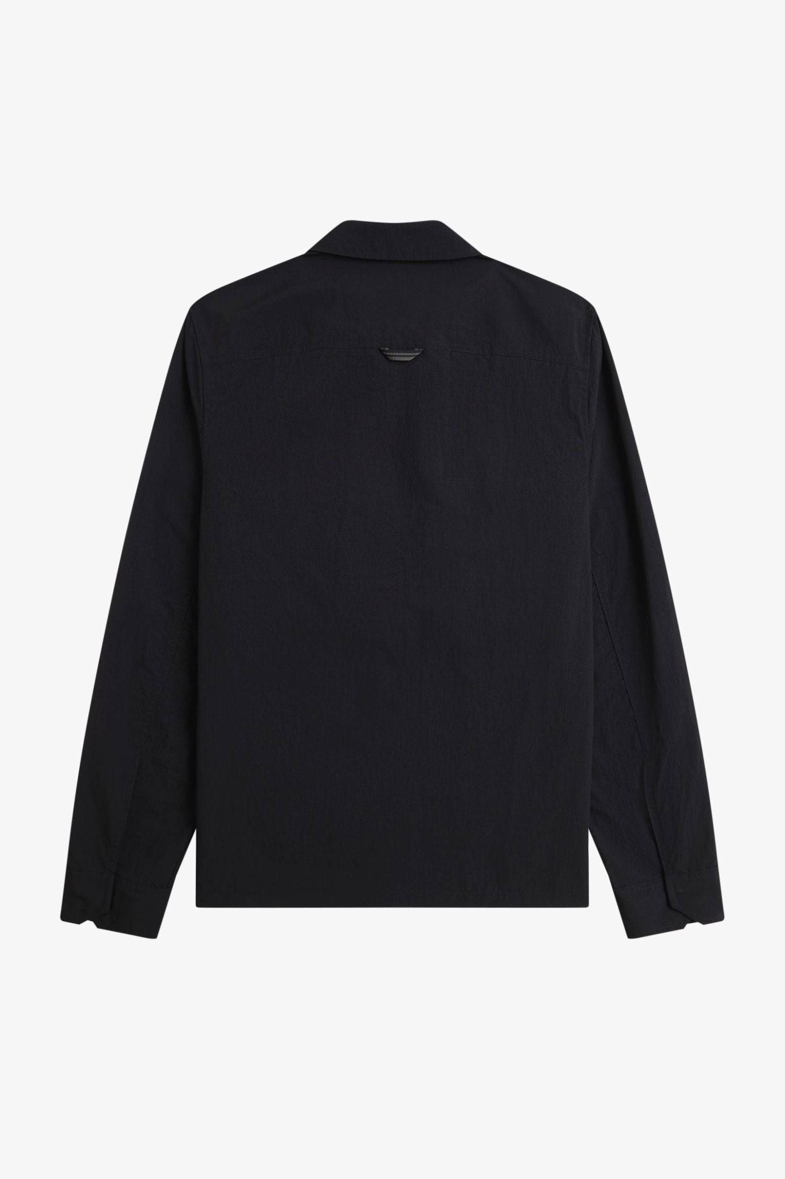 Fred Perry Ripstop Pocket Overshirt - Black
