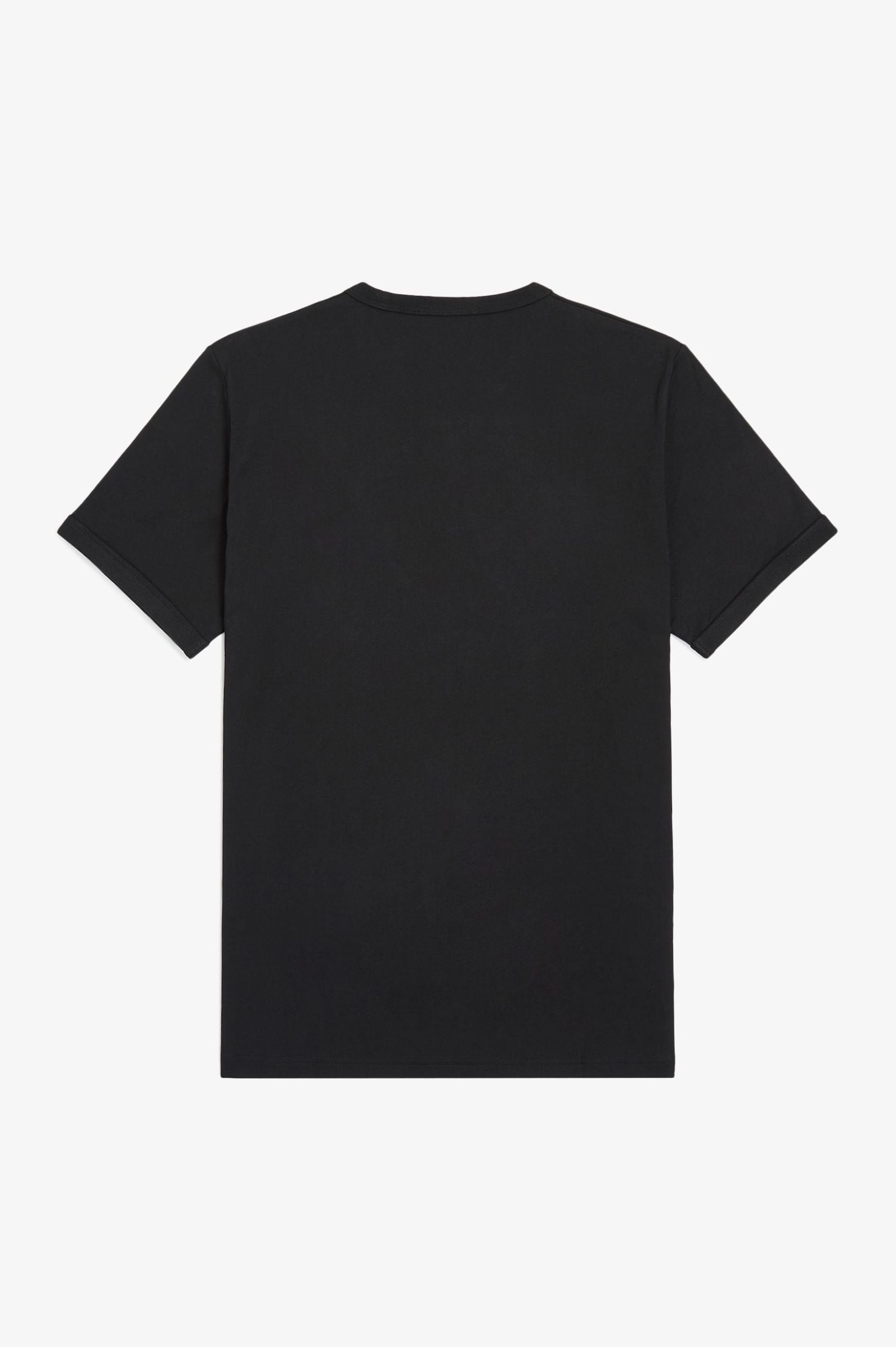 Fred Perry Ringer T-Shirt - Black