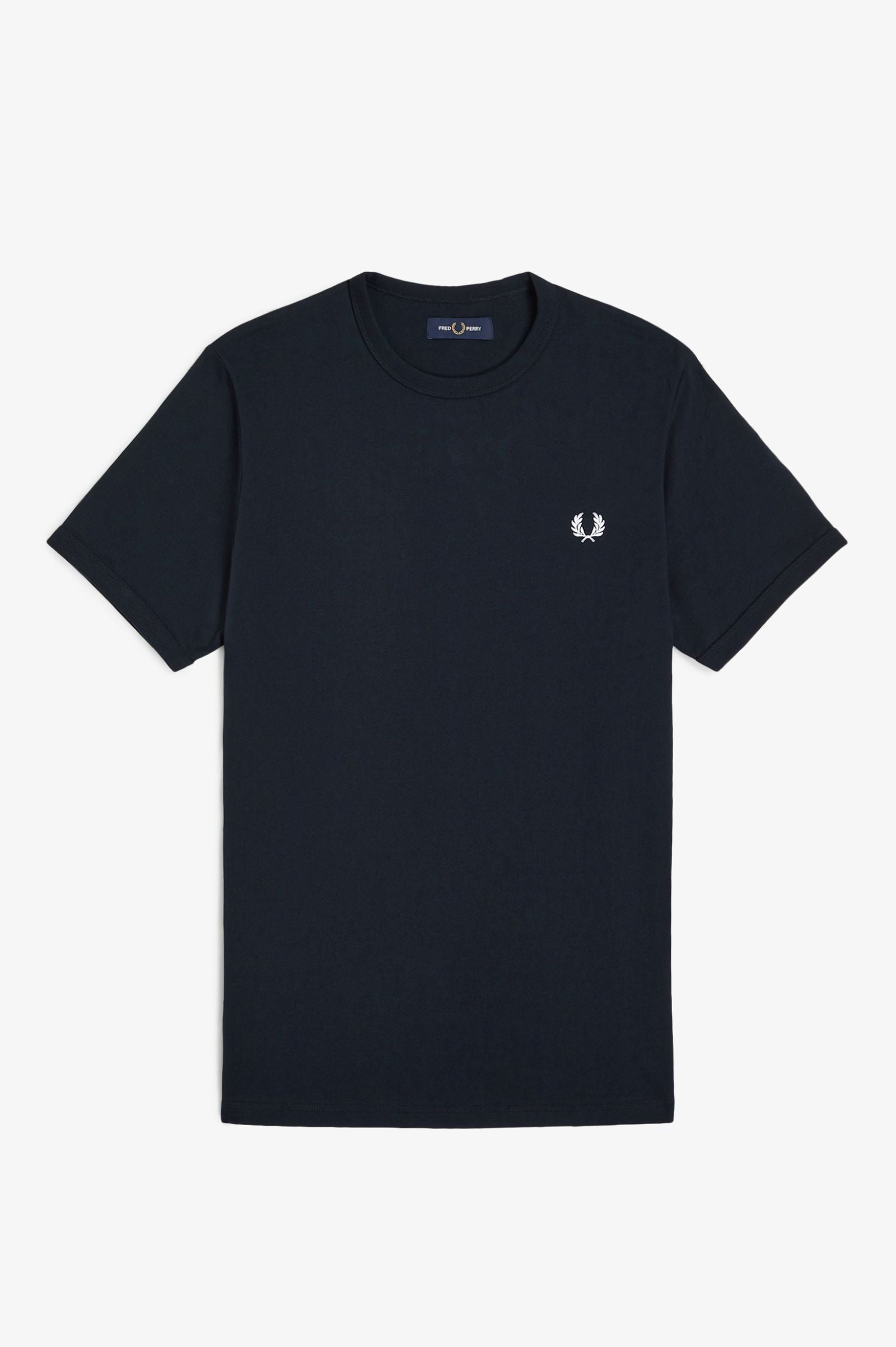 Fred Perry Ringer T-Shirt - Navy