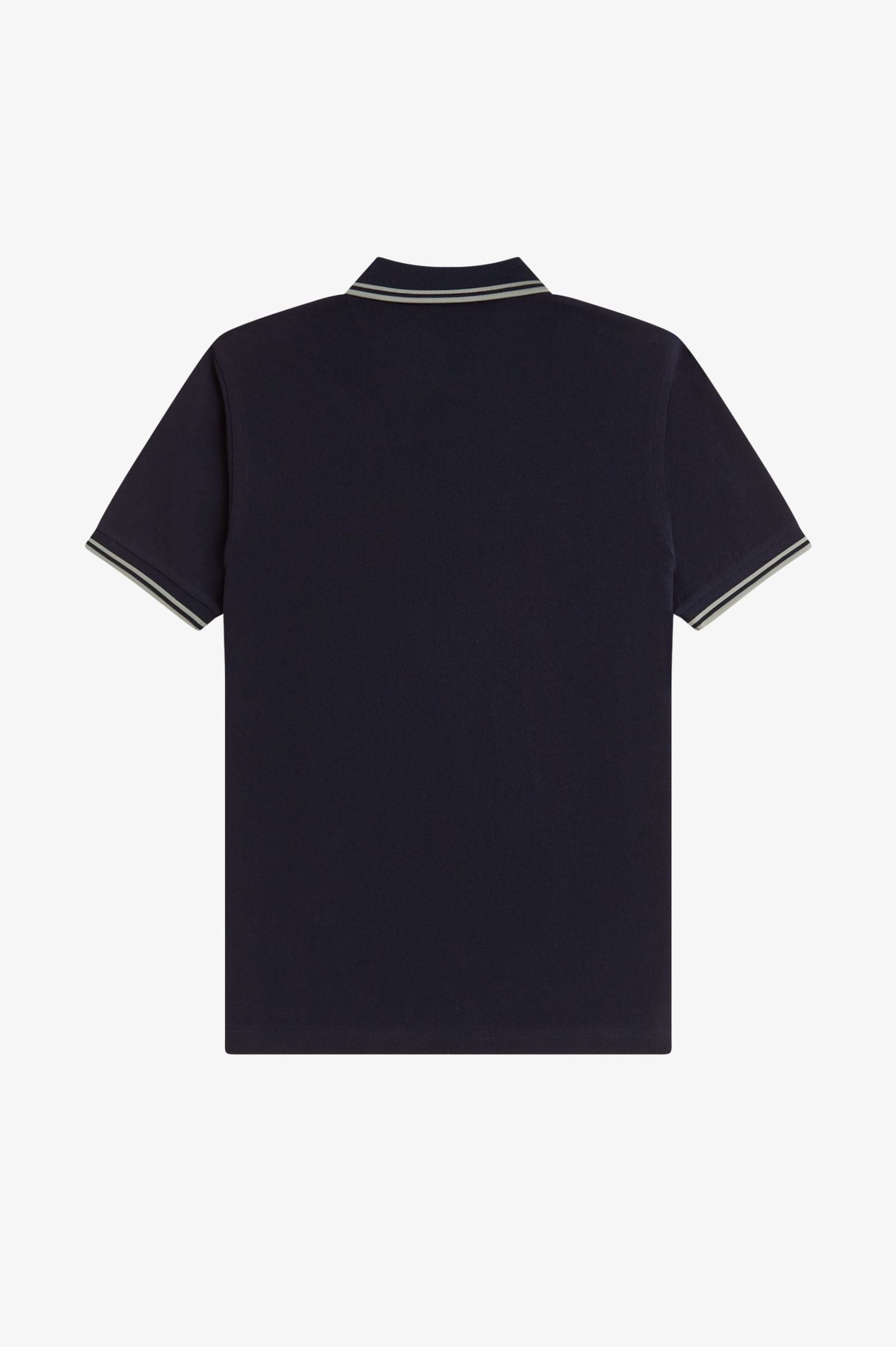 Fred Perry Twin Tipped Fred Perry Shirt - Navy / Seagrass / Seagrass