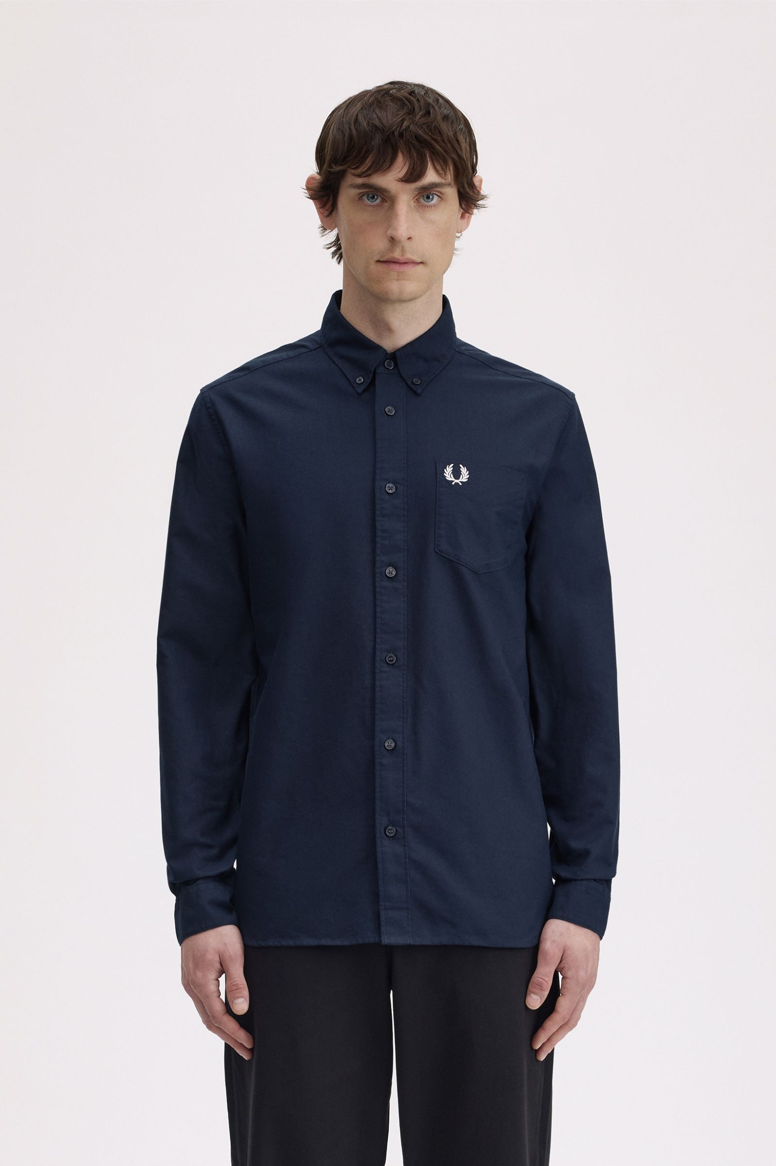 Oxford Shirt Fred Perry AW25 - Navy