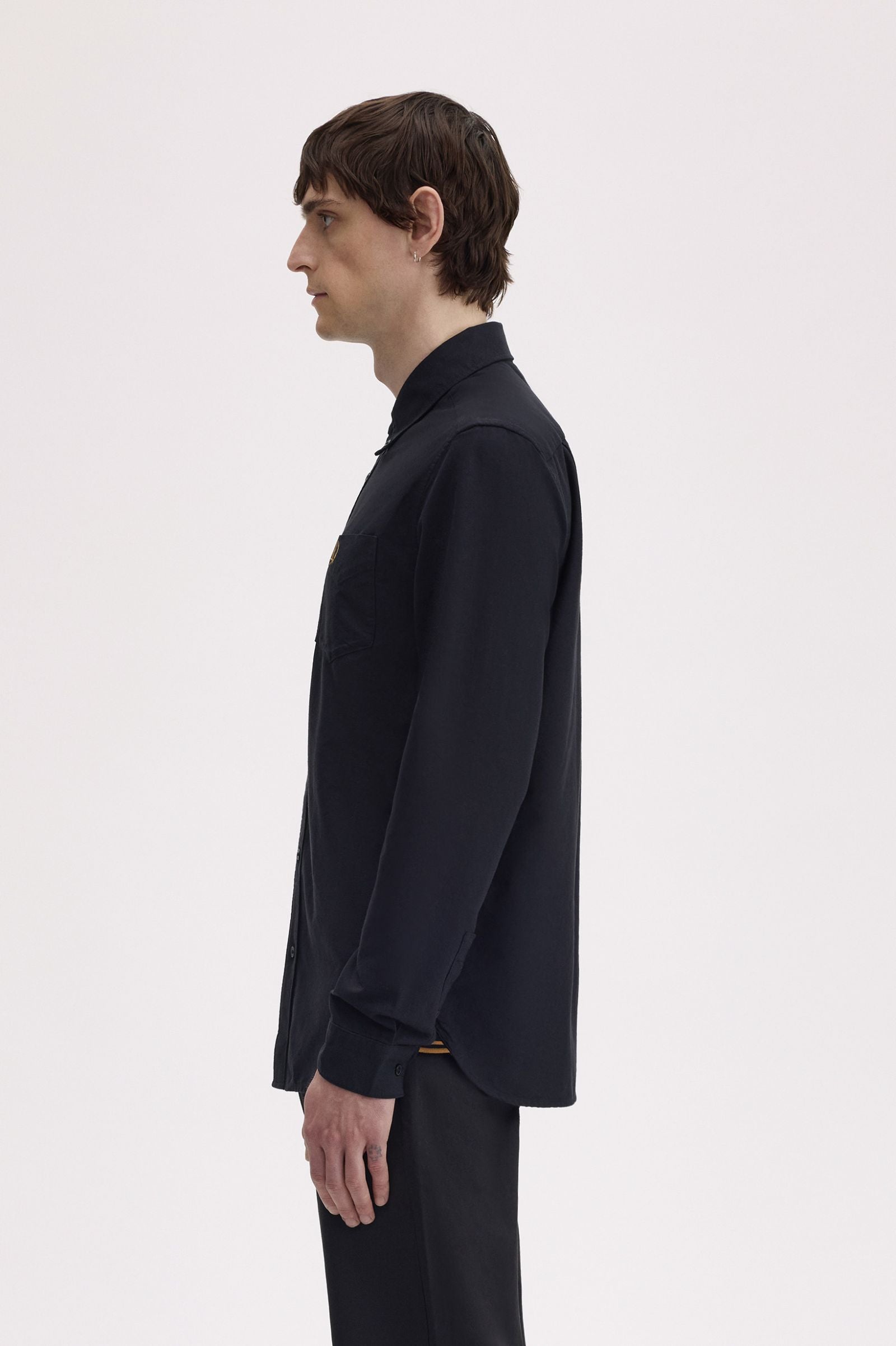 Oxford Shirt Fred Perry AW25 - Black