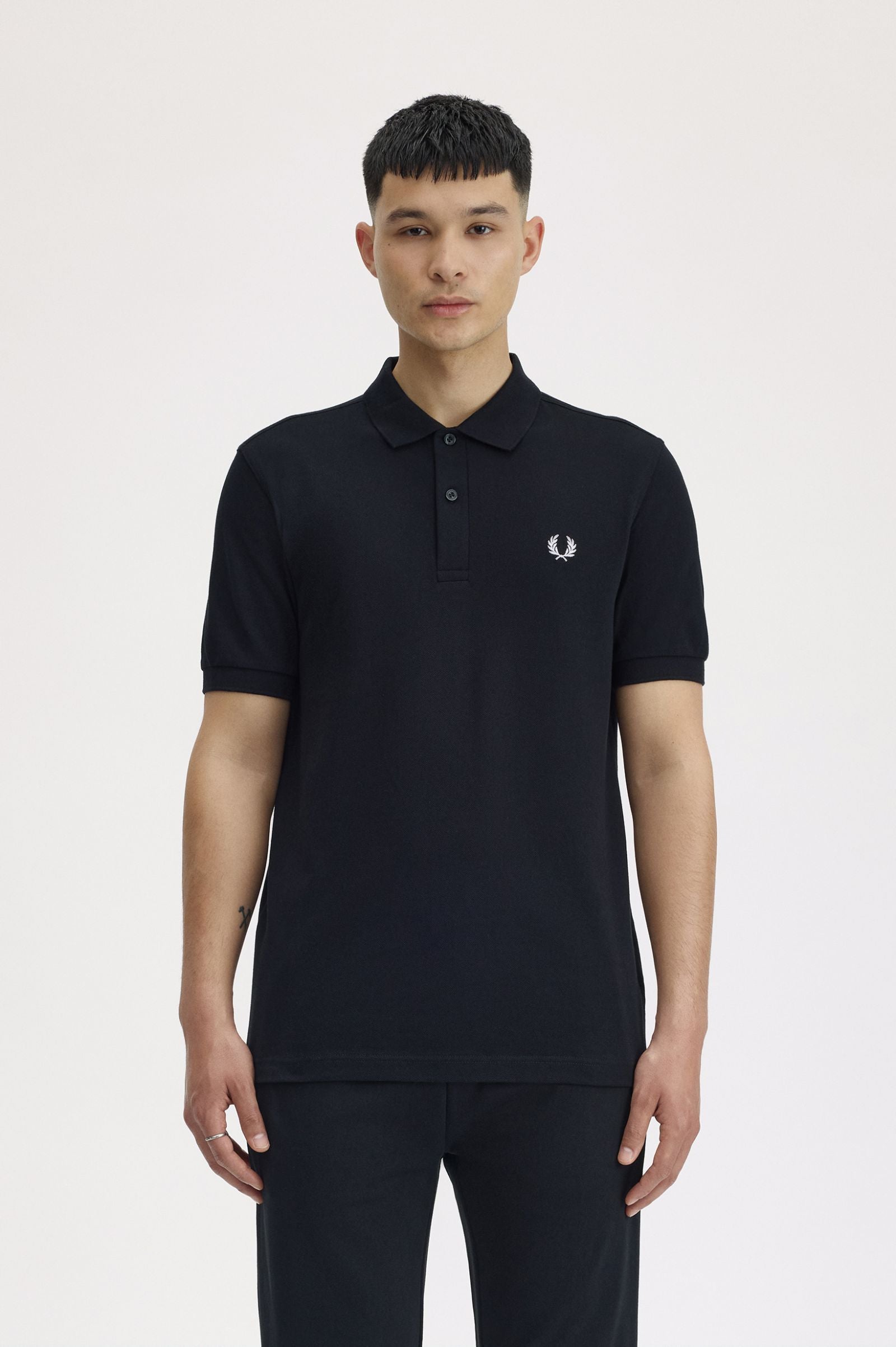Fred Perry The Fred Perry Shirt - Black