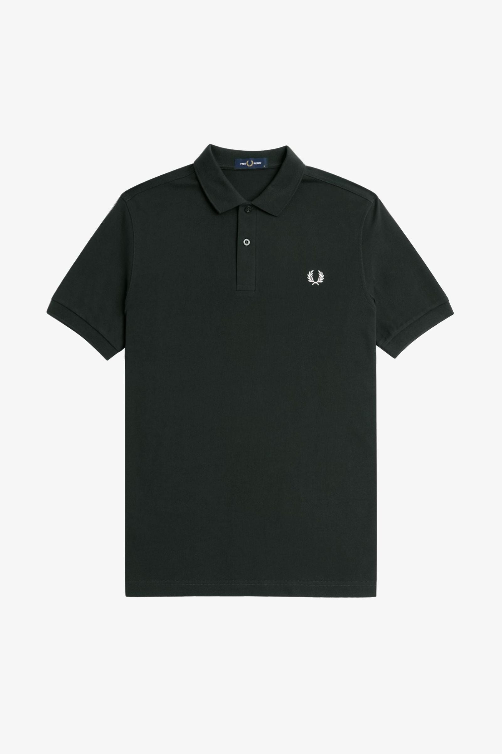 Fred Perry The Fred Perry Shirt - Night Green / Snow White