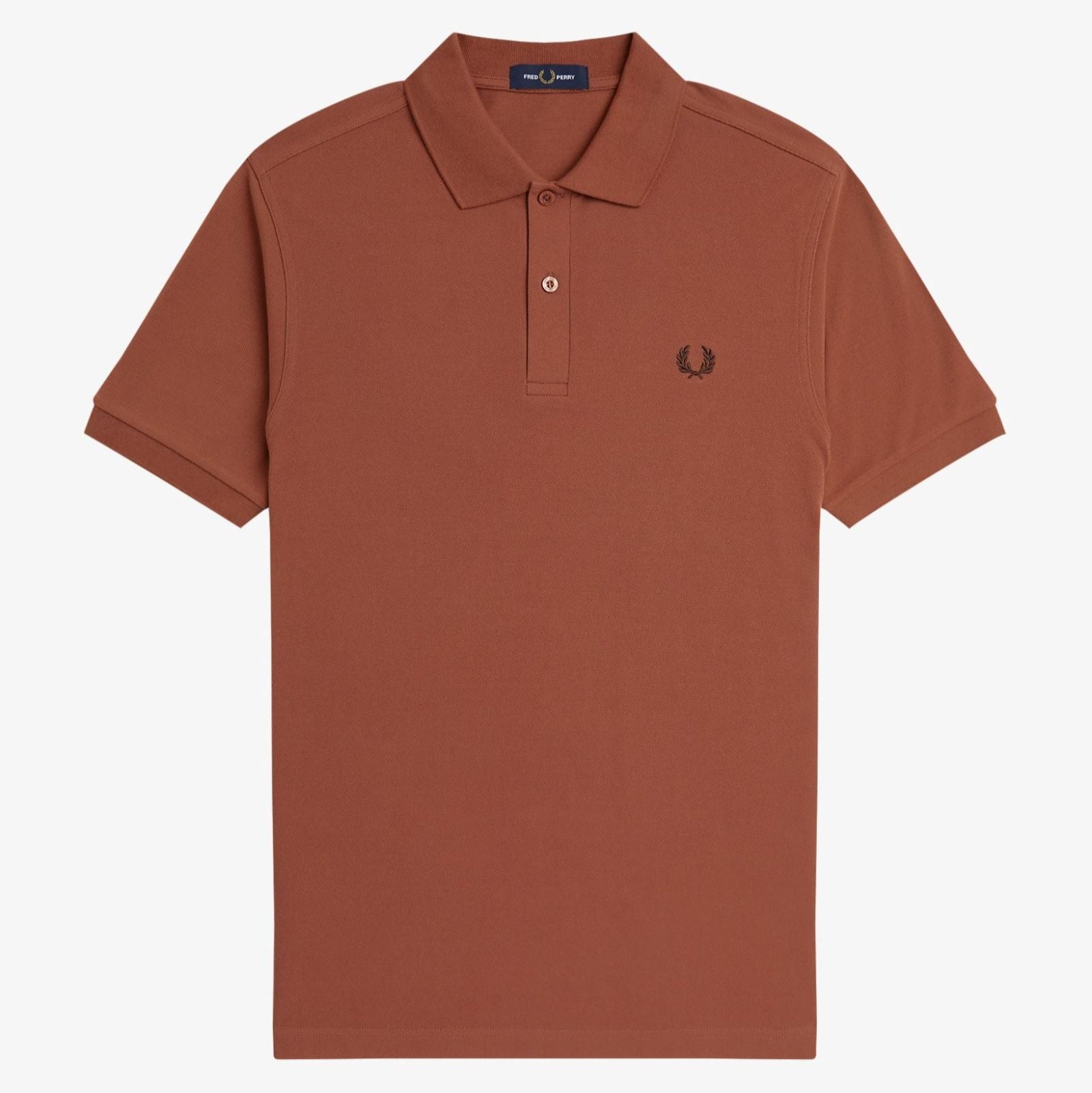 The Fred Perry Polo Shirt Fred Perry - Cinnamon / Carrington Brick