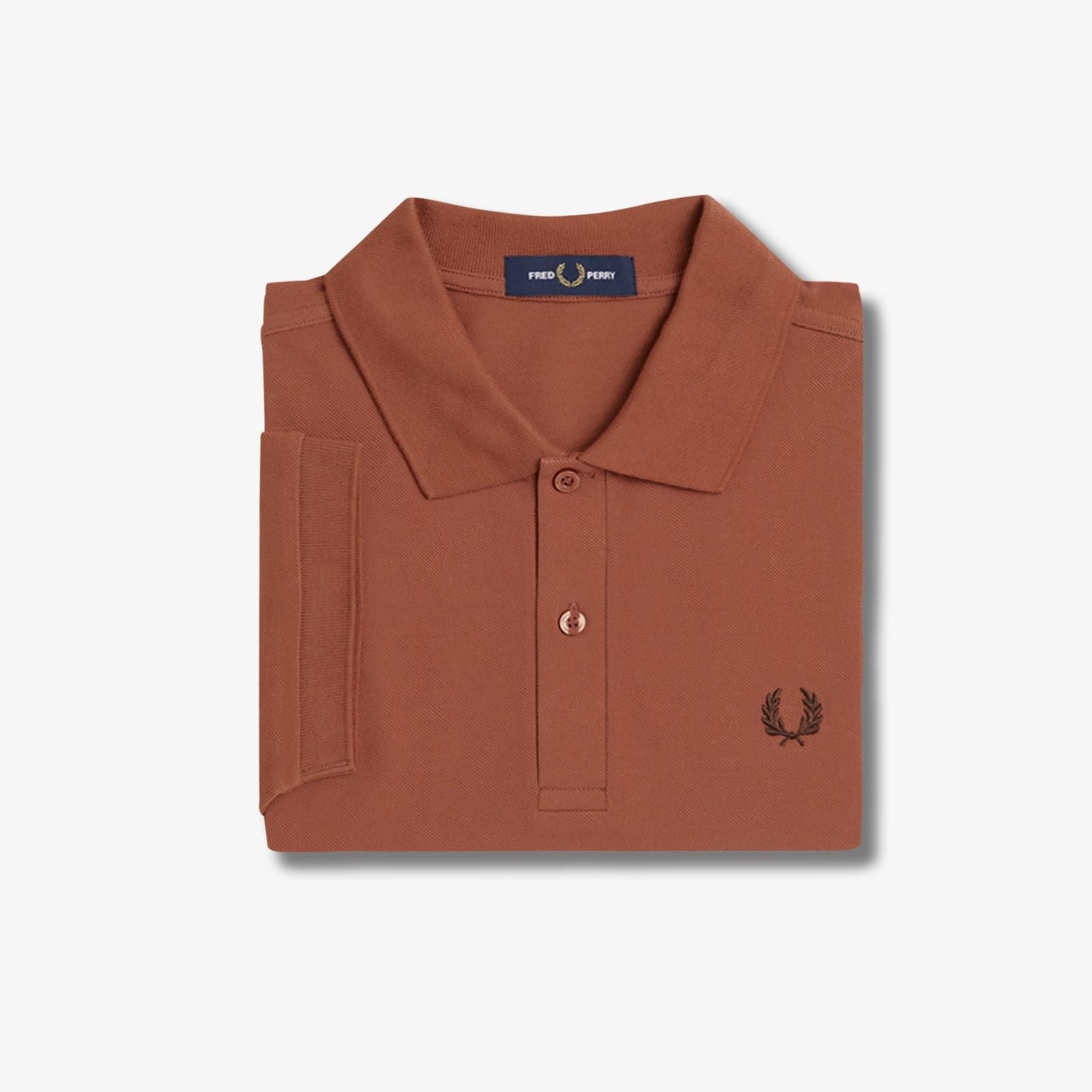 The Fred Perry Polo Shirt Fred Perry - Cinnamon / Carrington Brick