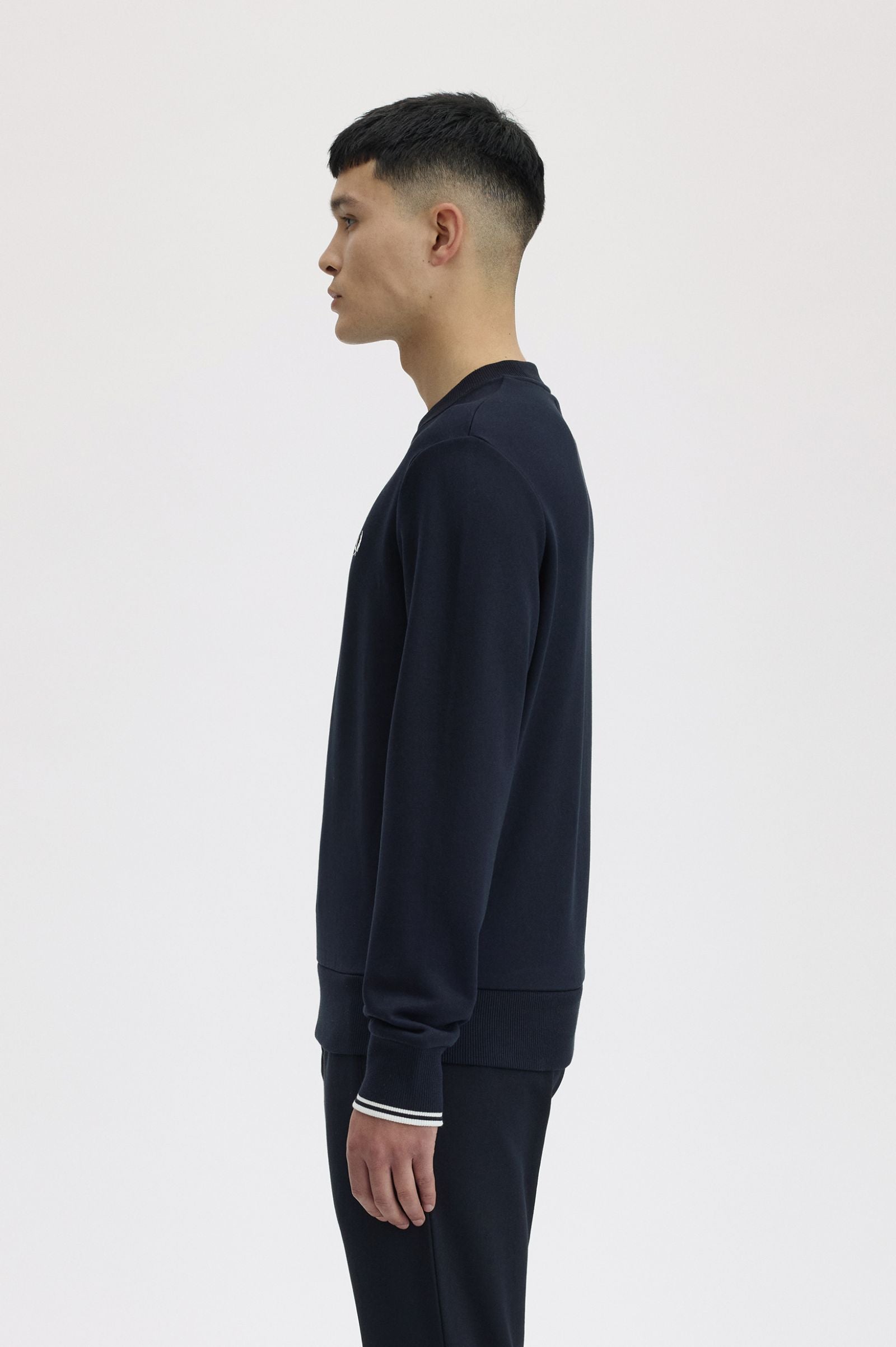 Crew Neck Sweatshirt Fred Perry AW25 - Navy