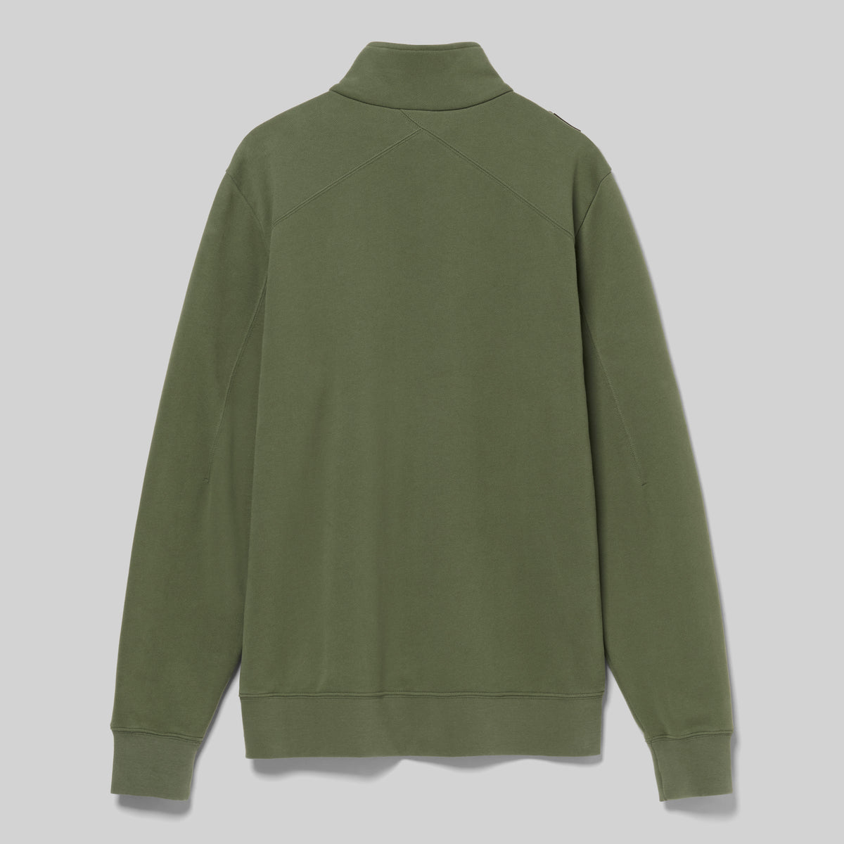 MASTRUM Training Quarter Zip Sweat Bronze Green - retro