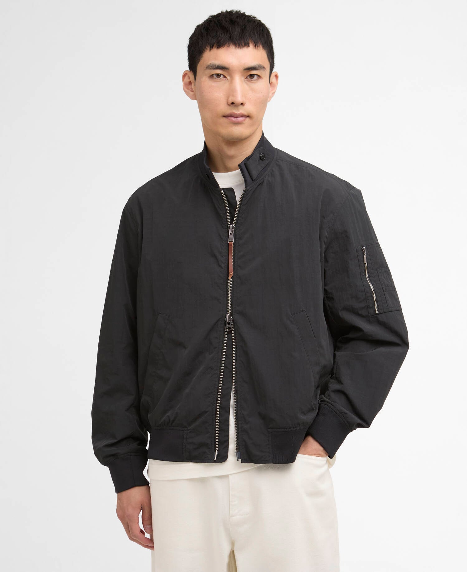 Fenton Casual Jacket Barbour International - Black