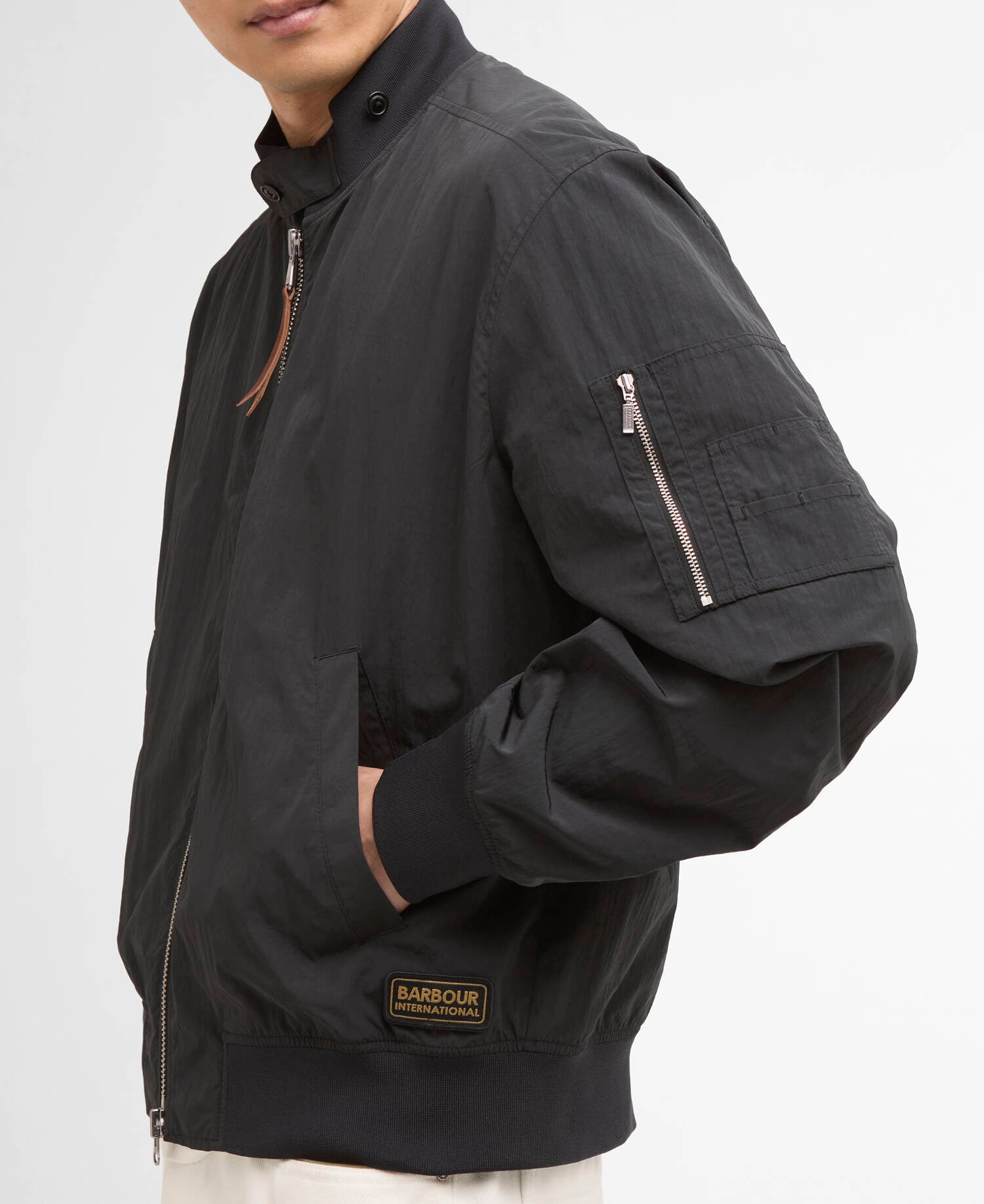Fenton Casual Jacket Barbour International - Black