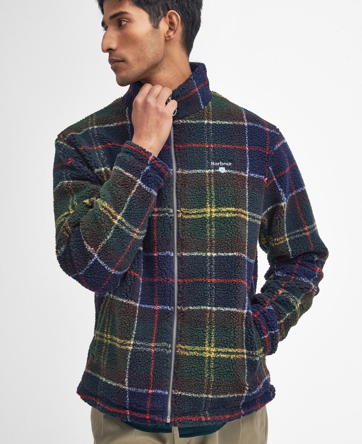 Barbour – Tartan Fleece Zip Through – Classic Tartan