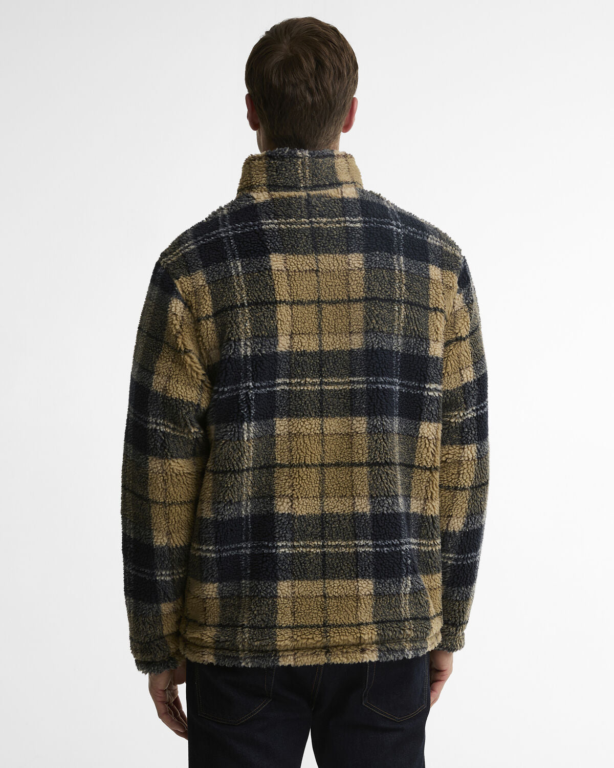 Barbour – Tartan Fleece Zip Through – Birchwood Dress Tartan