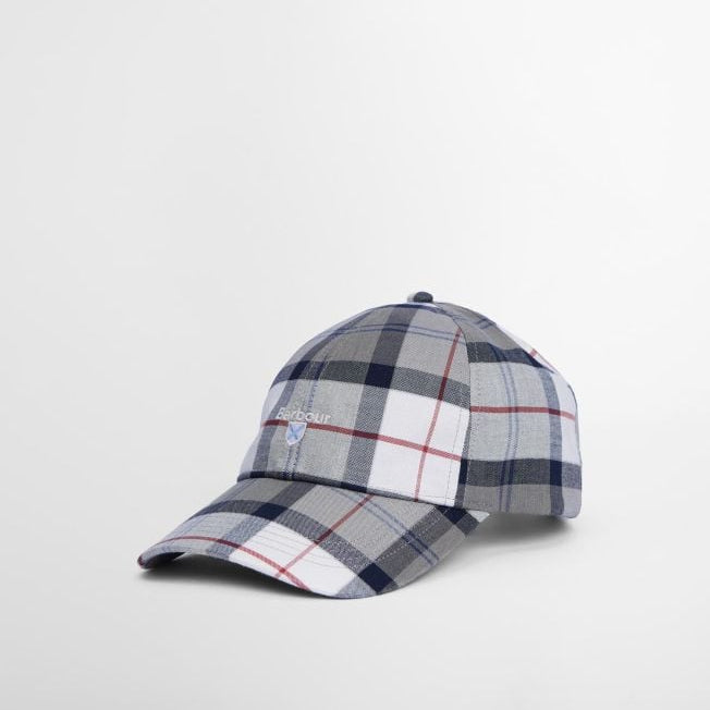 Tartan Sports Cap SS25 Barbour - Bleached Pine Tartan