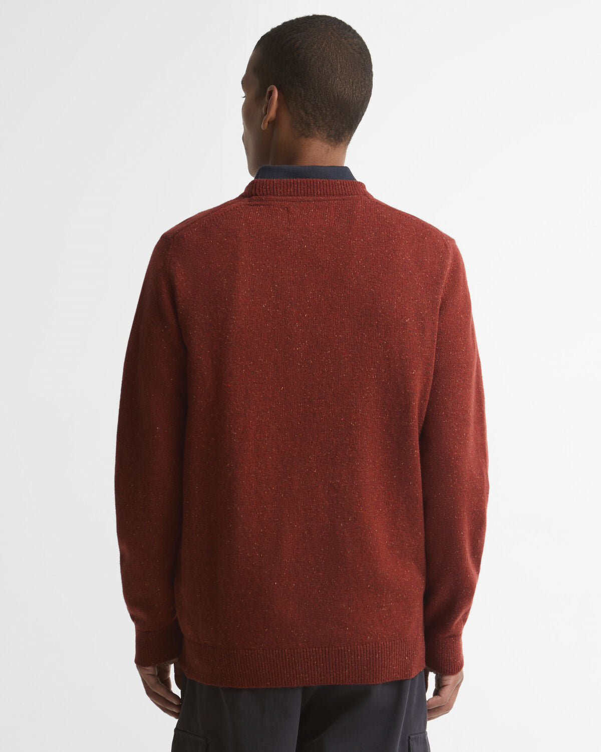 Barbour – Essential Tisbury Crew – Russet