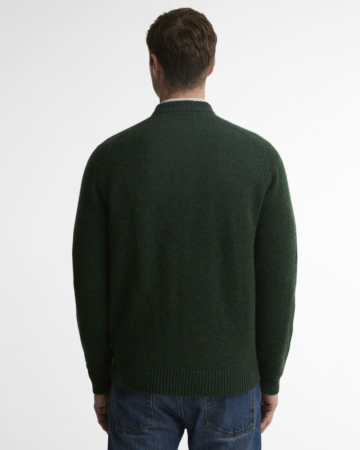 Barbour – Newtown Crew Neck Sweater – Sage
