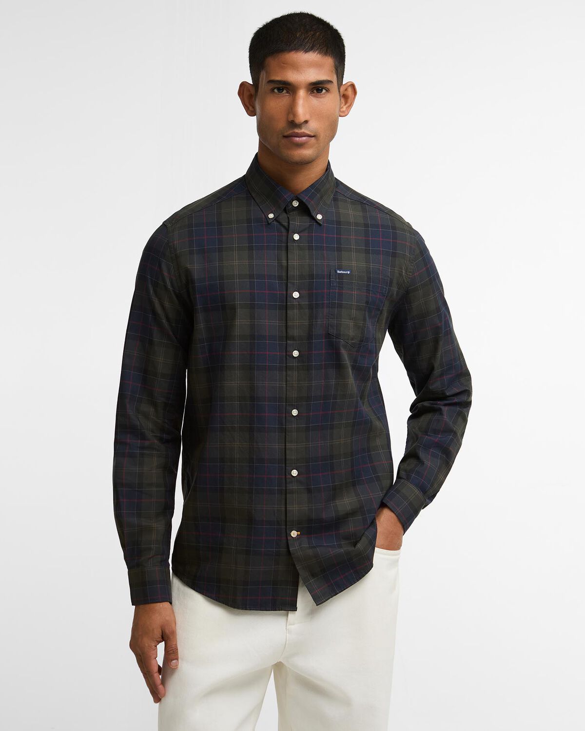 Barbour – Wetheram Tailored Shirt – Shadow Classic Tartan