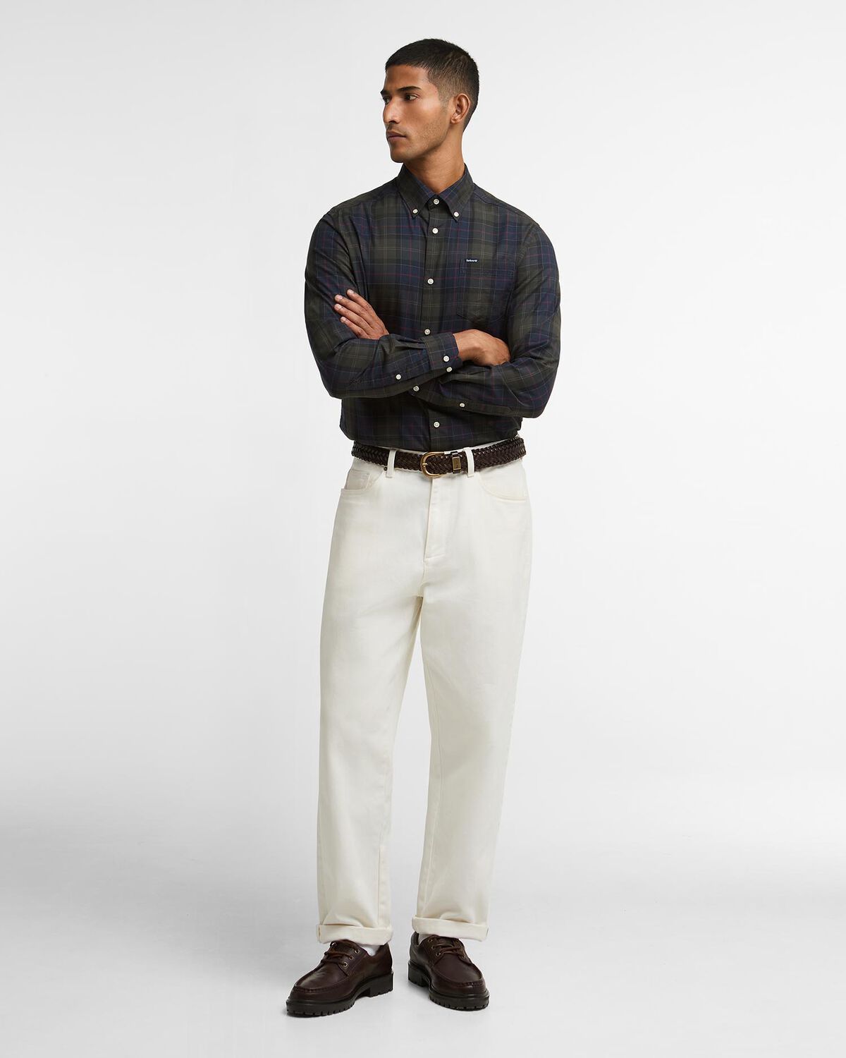Barbour – Wetheram Tailored Shirt – Shadow Classic Tartan