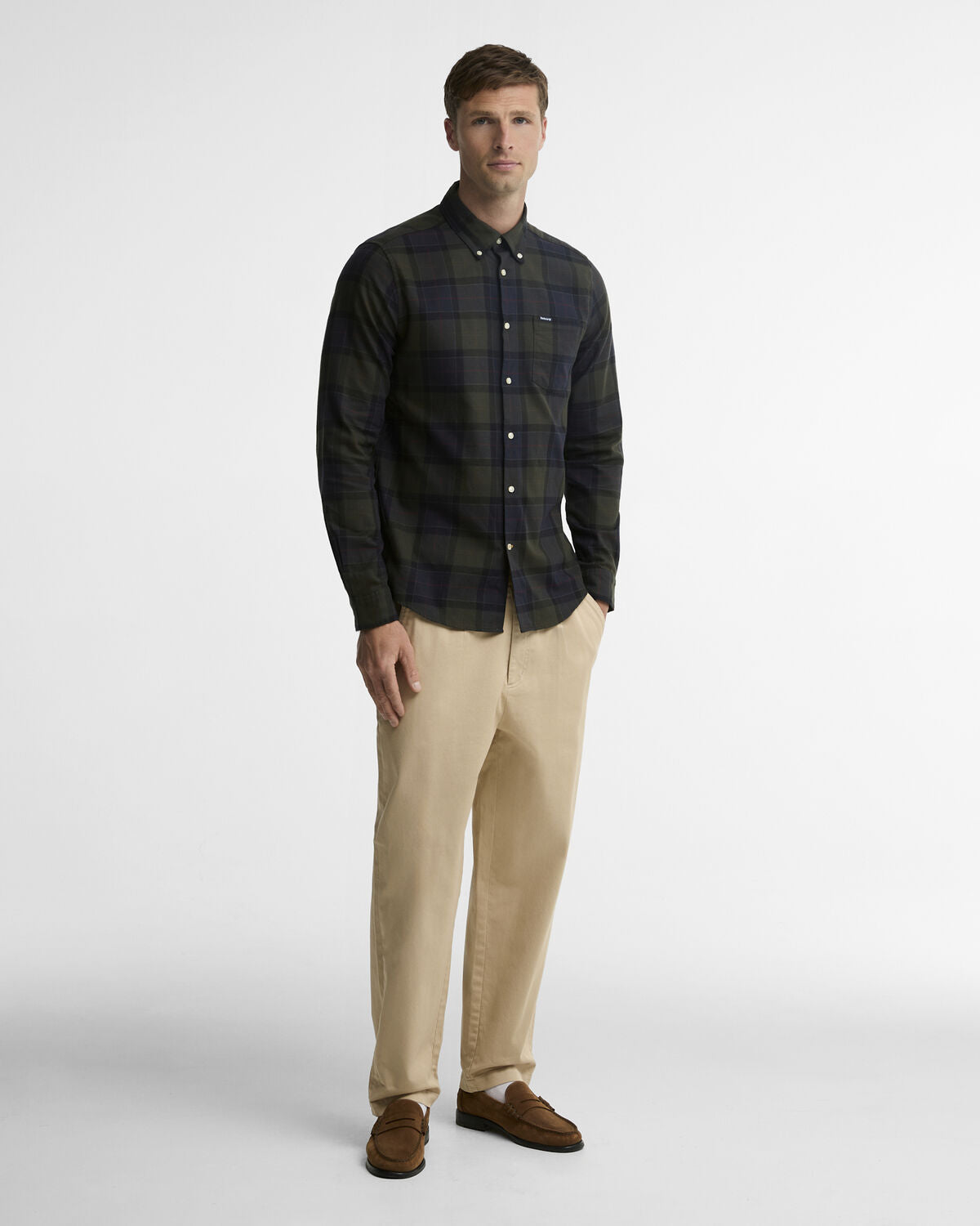 Barbour – Fortrose Tailored Shirt – Shadow Classic Tartan