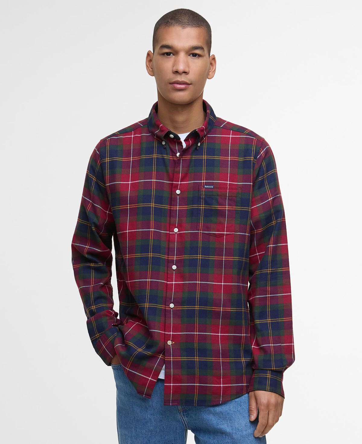 Barbour – Fortrose Tailored Shirt – Winterberry Tartan