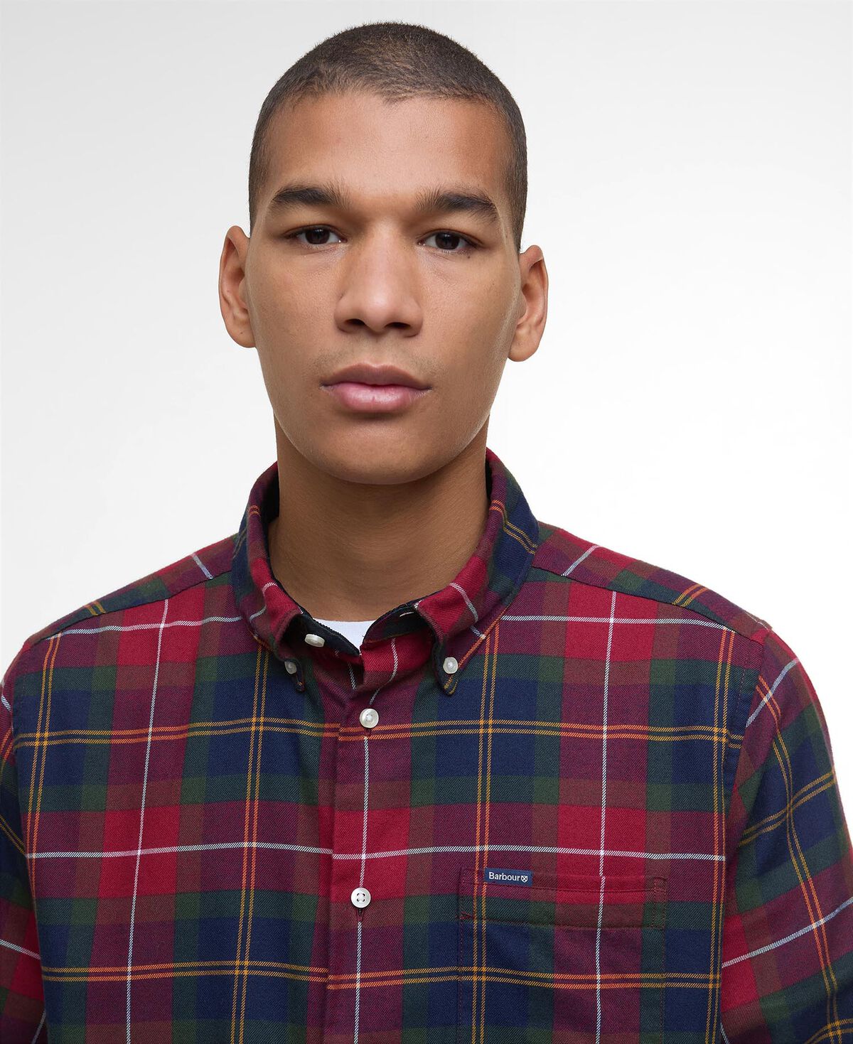 Barbour – Fortrose Tailored Shirt – Winterberry Tartan