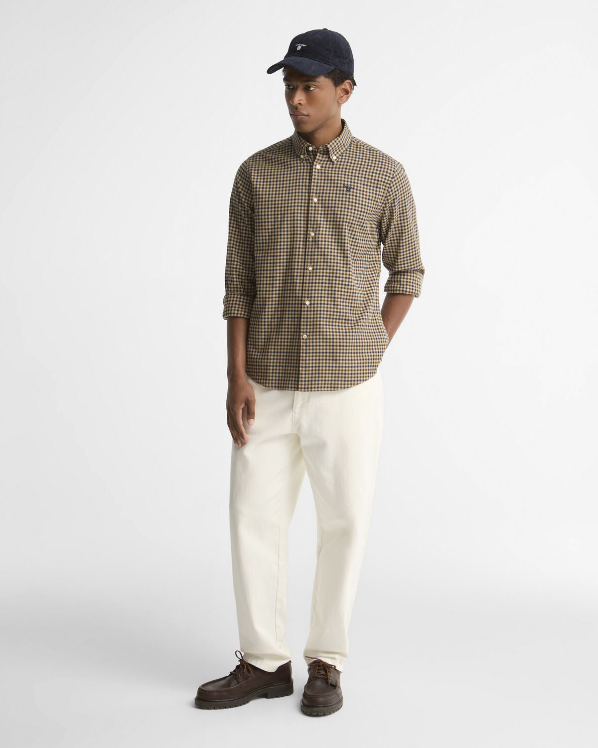 Barbour – Finkle Tailored Shirt – Dark Sand