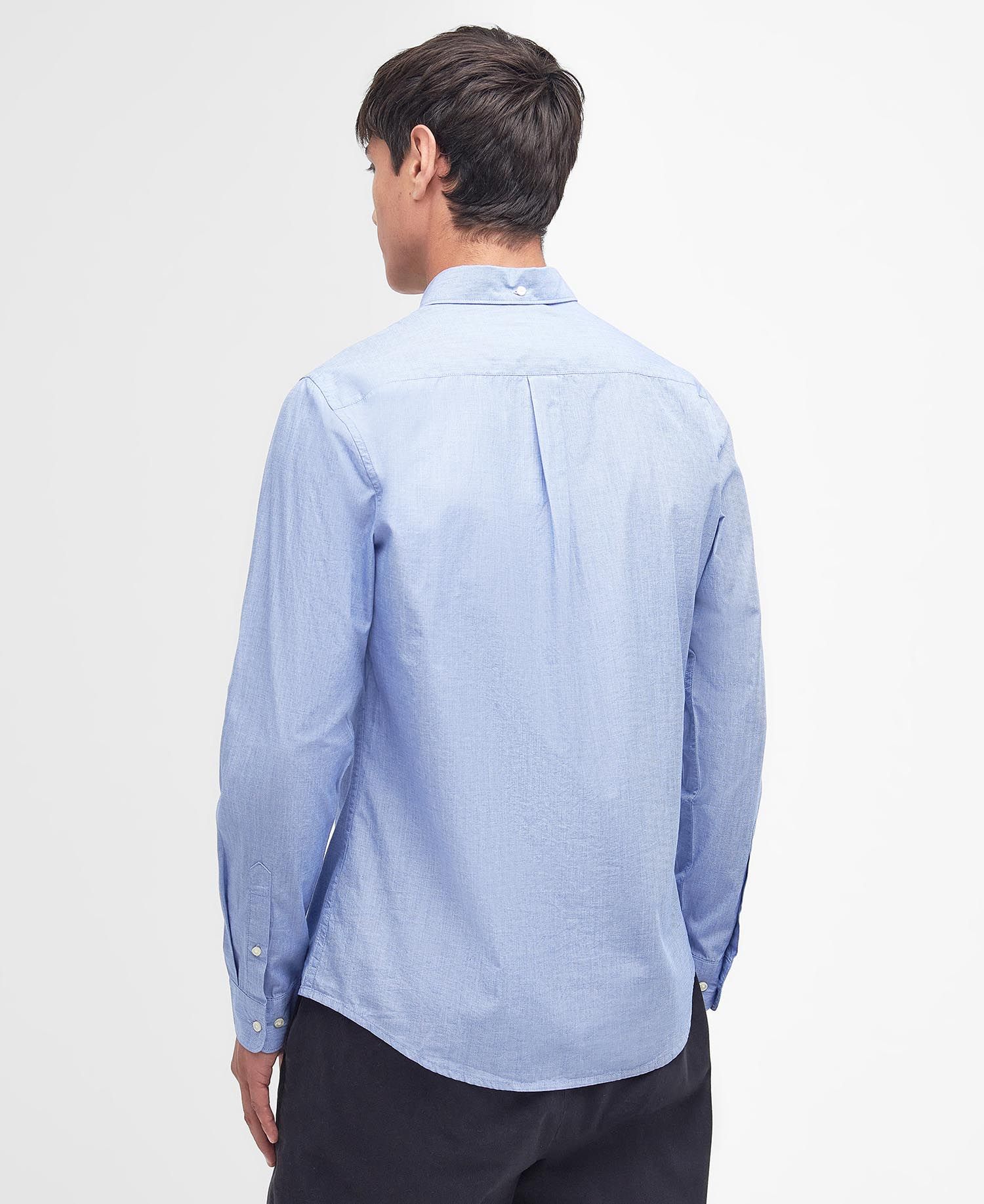 Crest Poplin Shirt SS25 Barbour - Sky
