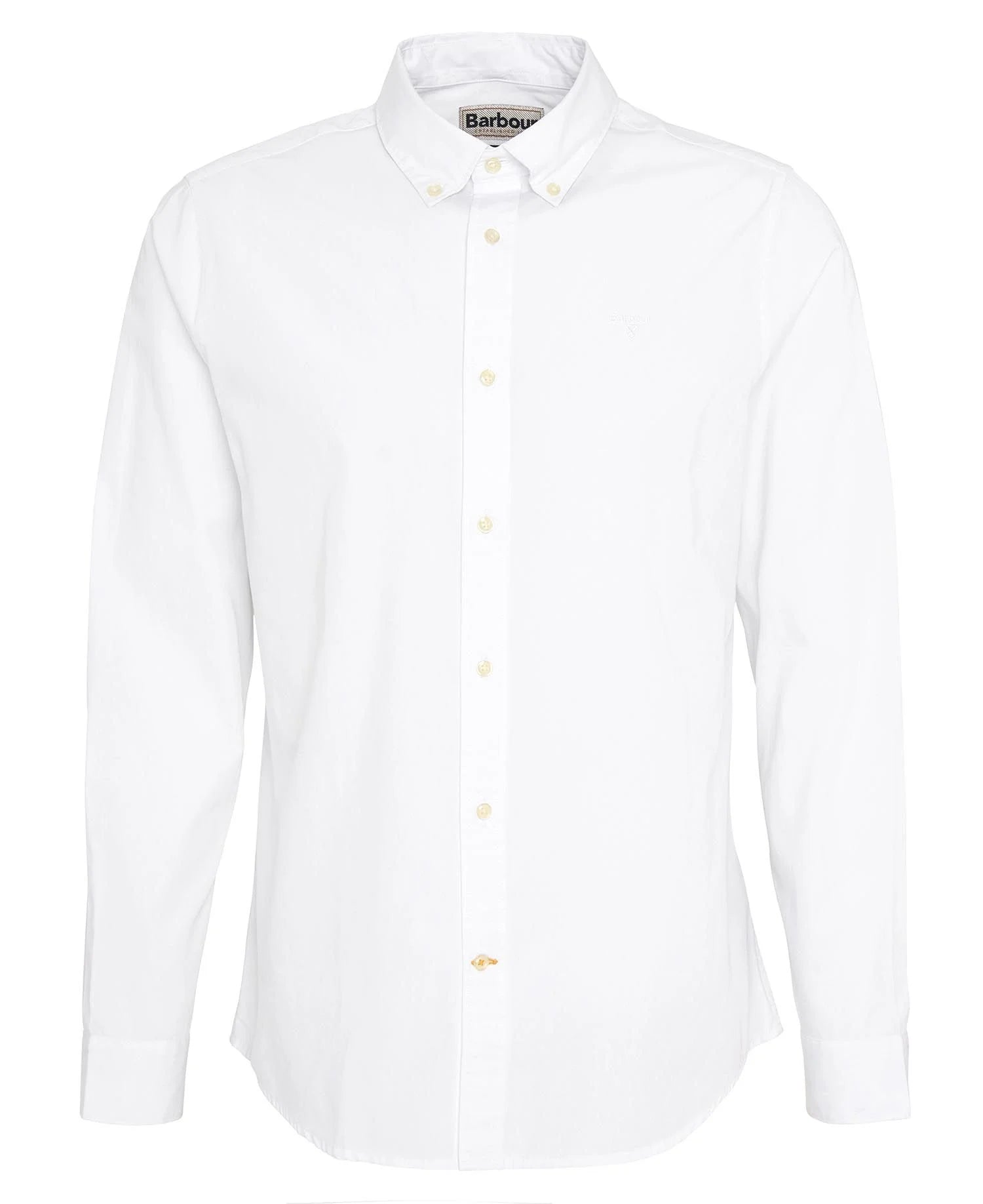 Crest Poplin Shirt SS25 Barbour - White