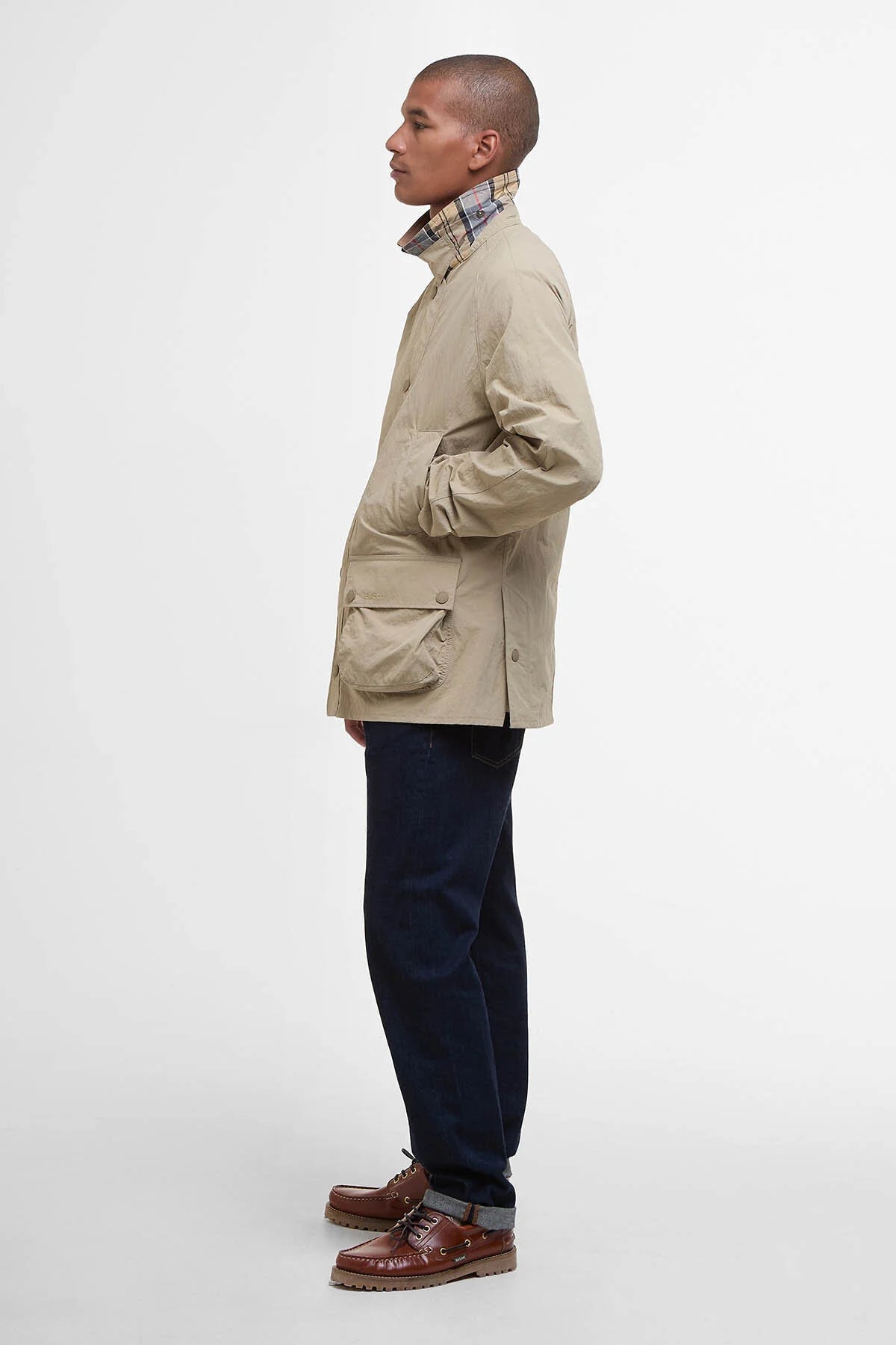 Ashby Showerproof Jacket Barbour - Stone