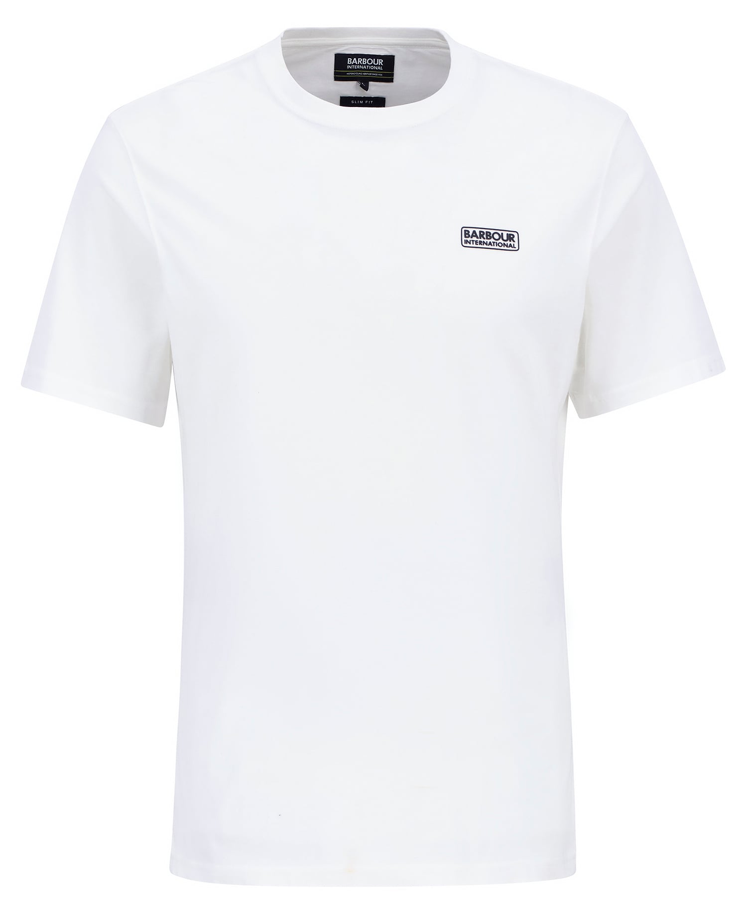 Small Logo T-Shirt SS26 Barbour International - White / Black