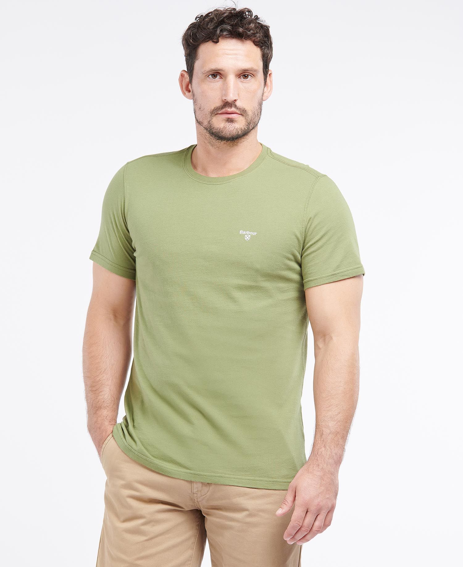 Essential Sport T-Shirt SS25 Barbour - Burnt Olive