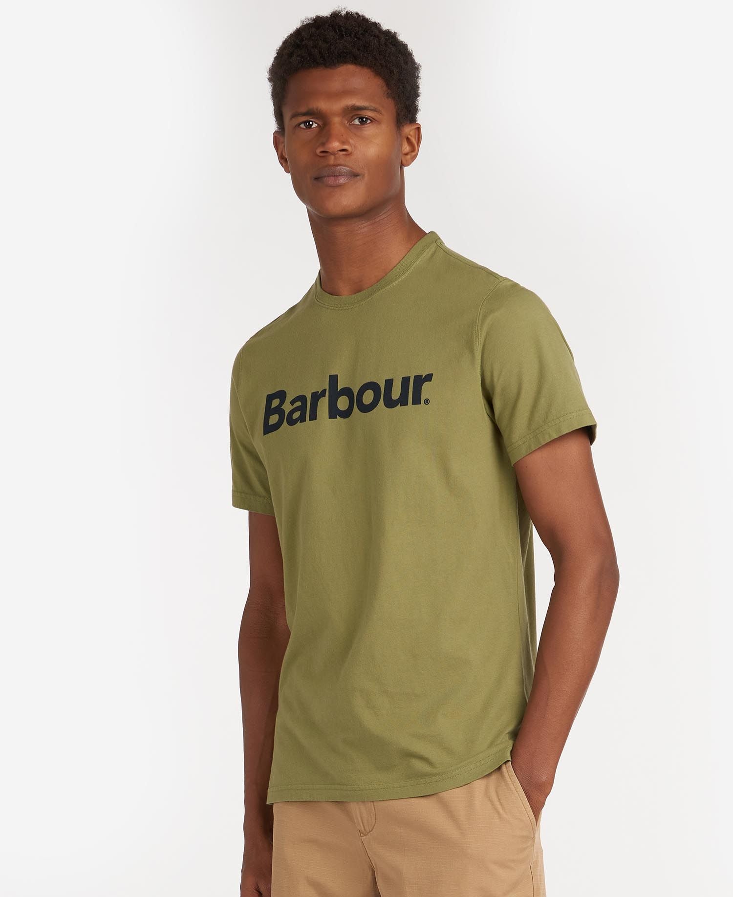 Logo T-Shirt SS25 Barbour - Burnt Olive