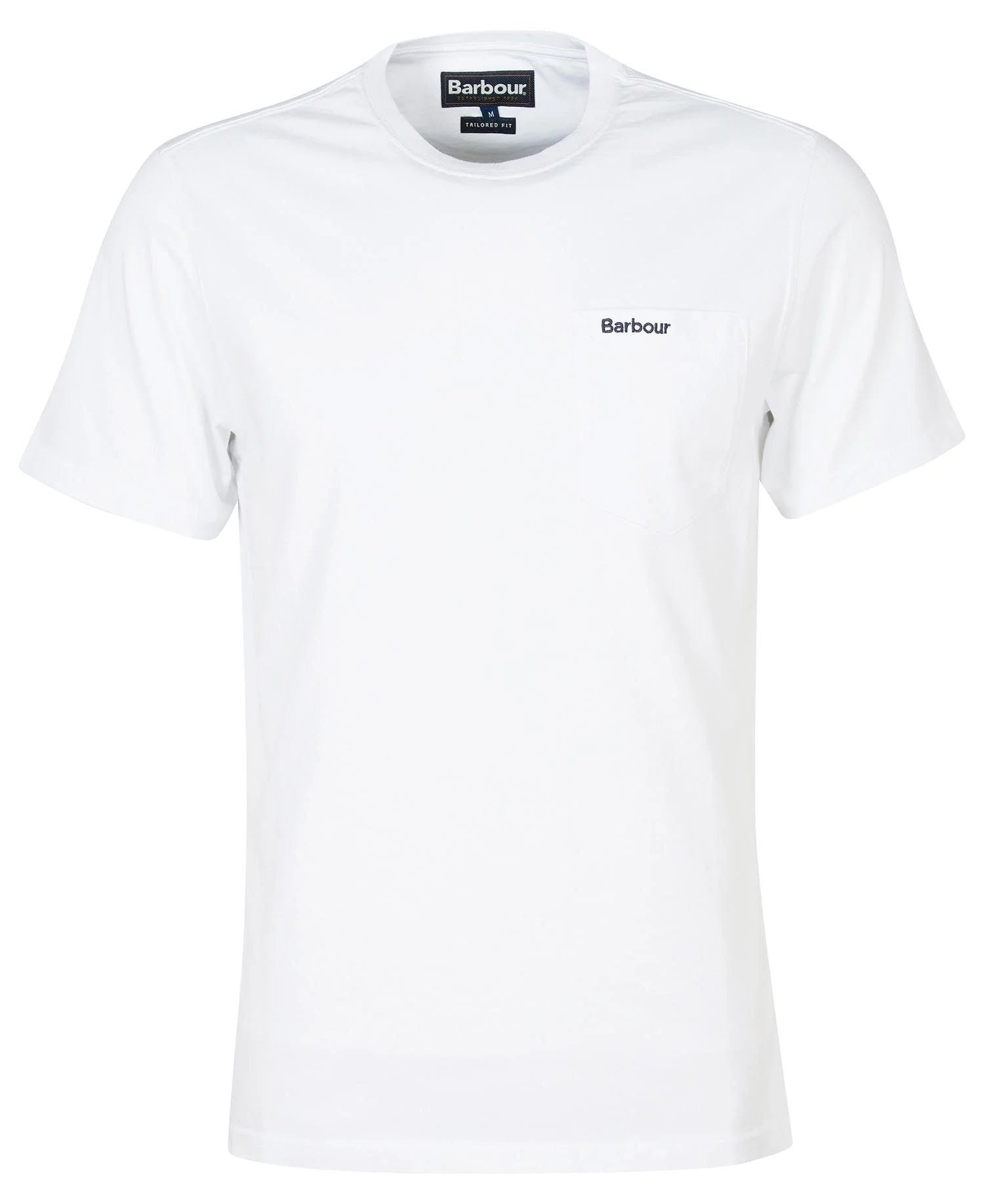 Langdon T-Shirt con Taschino SS25 Barbour - White