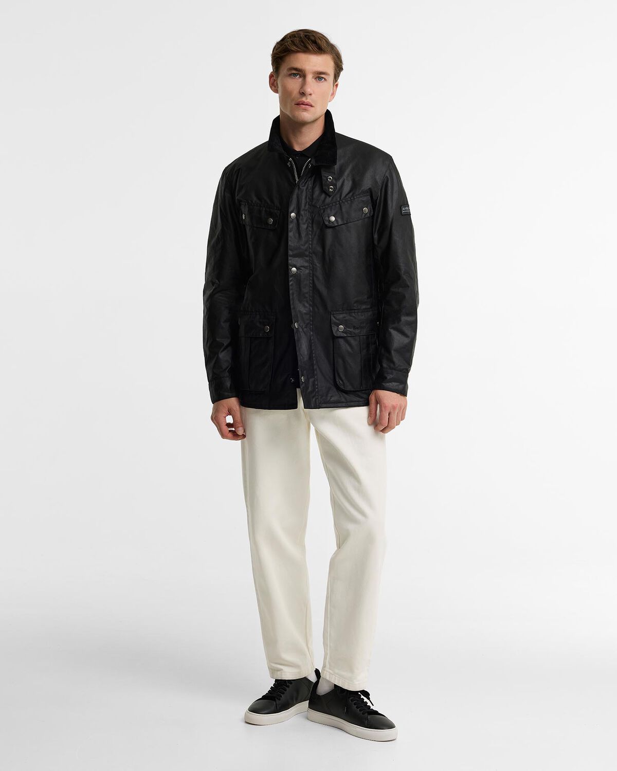 Barbour International – Duke Wax Jacket – Black