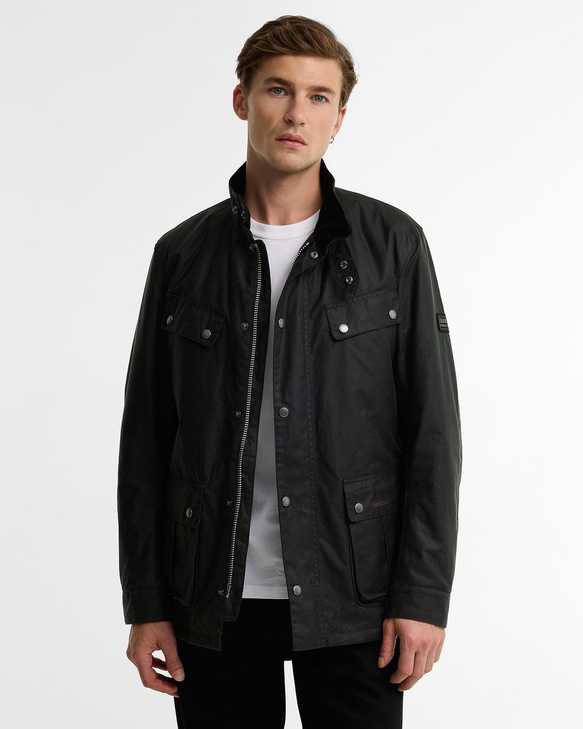 Barbour International – Duke Wax Jacket – Sage