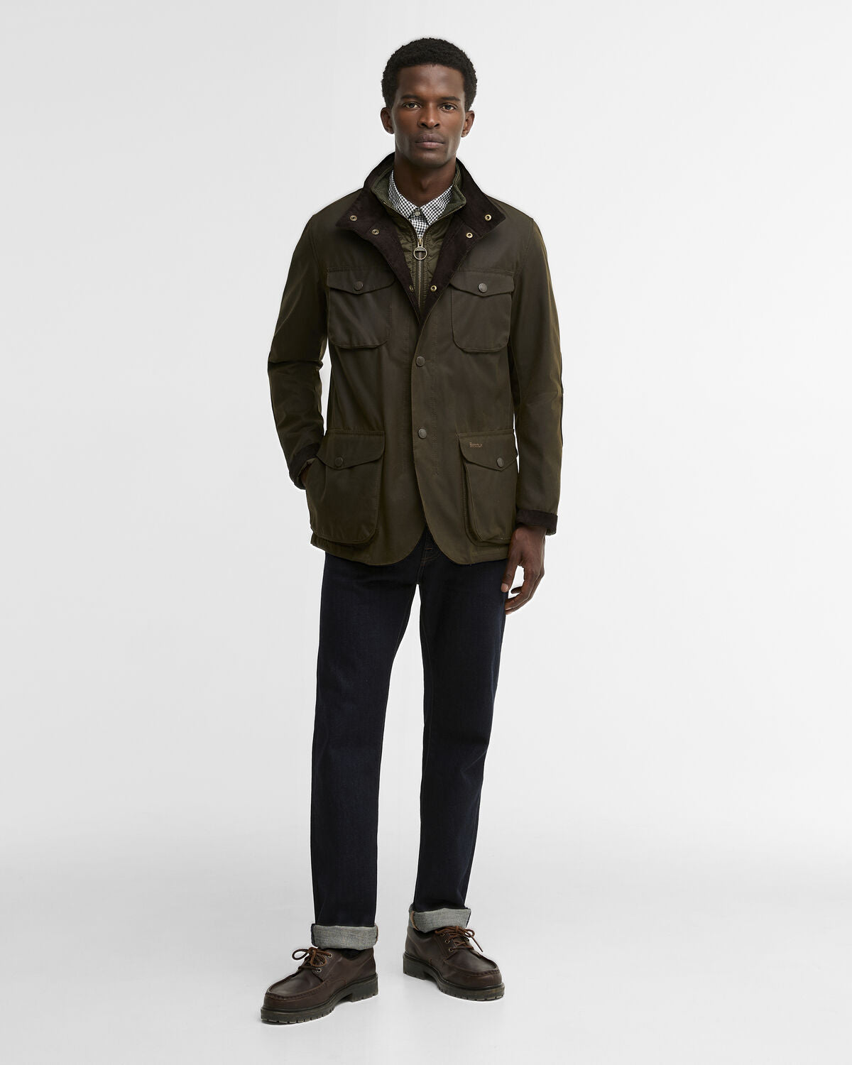 Barbour – Ogston Wax Jacket – Olive