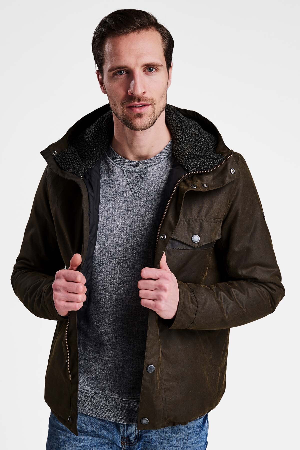 Kevlar Wax Jacket AW25 Barbour International - Olive