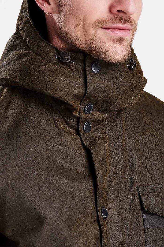 Kevlar Wax Jacket AW25 Barbour International - Olive