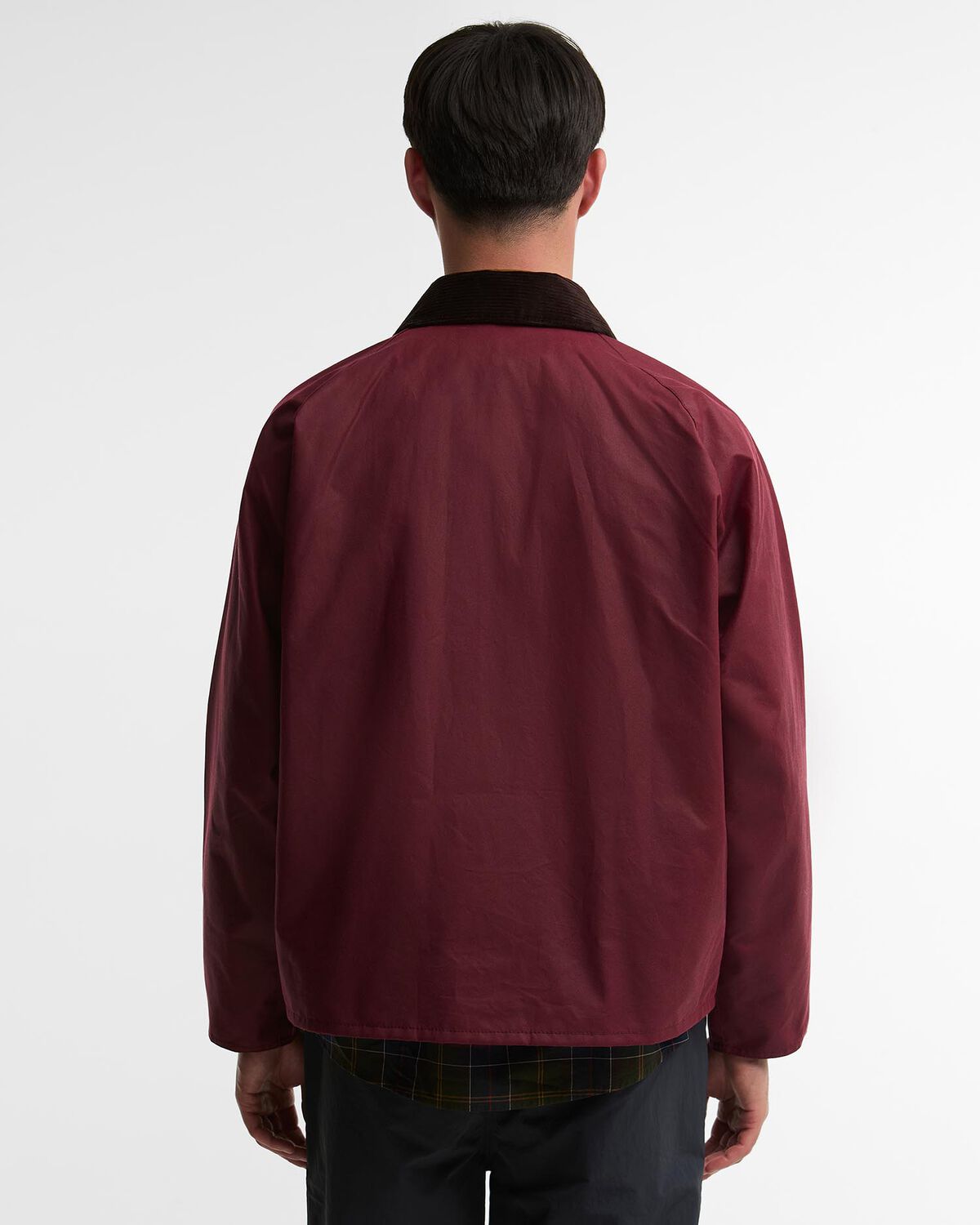 Barbour – OS Transport Wax Jacket – Biking Red