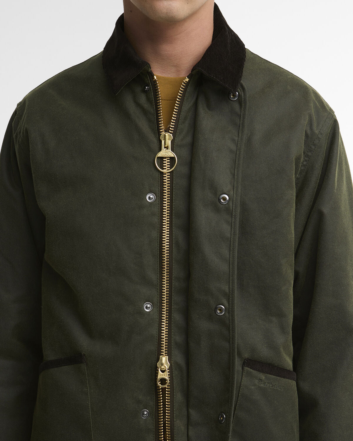 Barbour – Short Liddesdale Wax Jacket – Sage