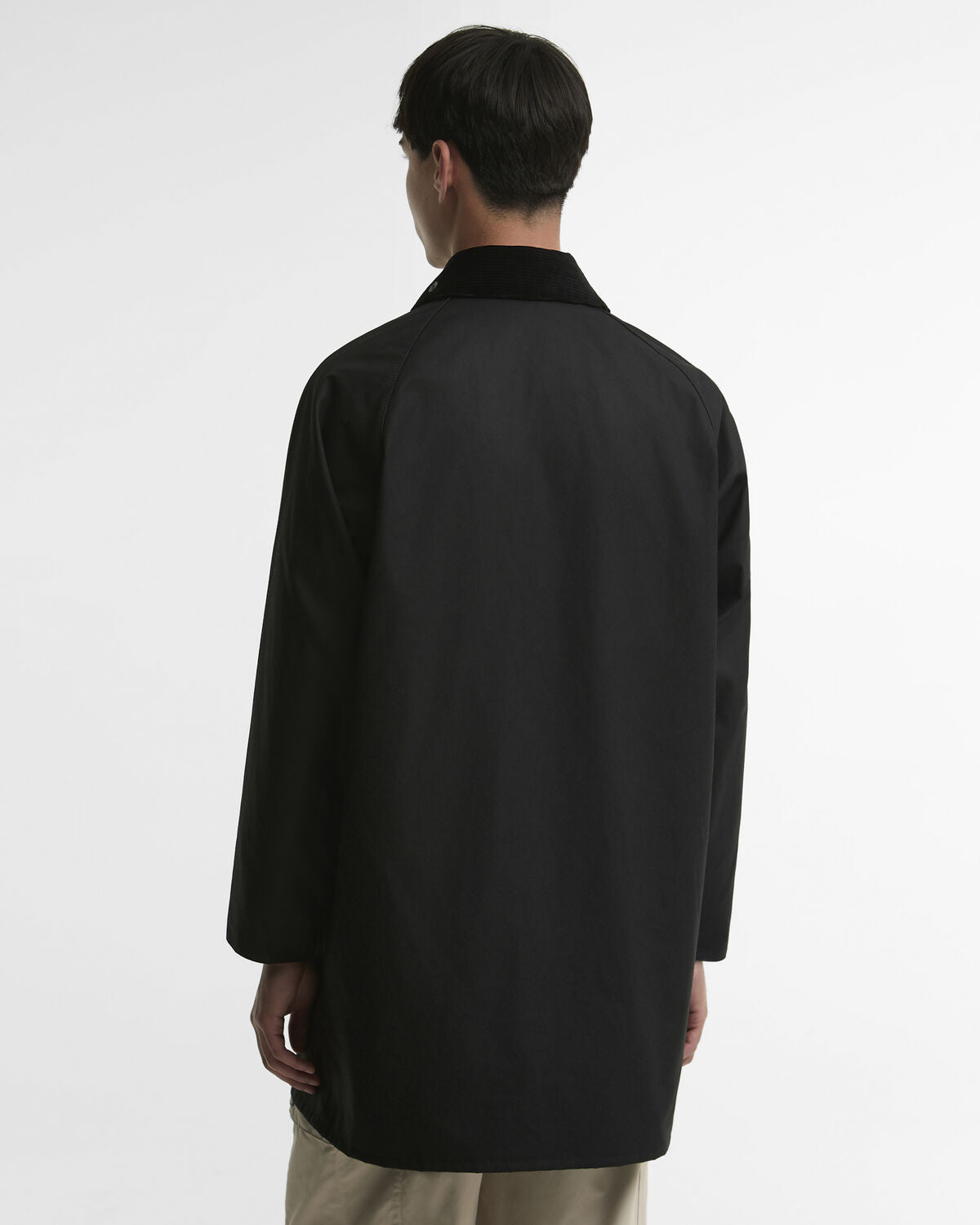 Barbour – Long Spey Wax Jacket – Black