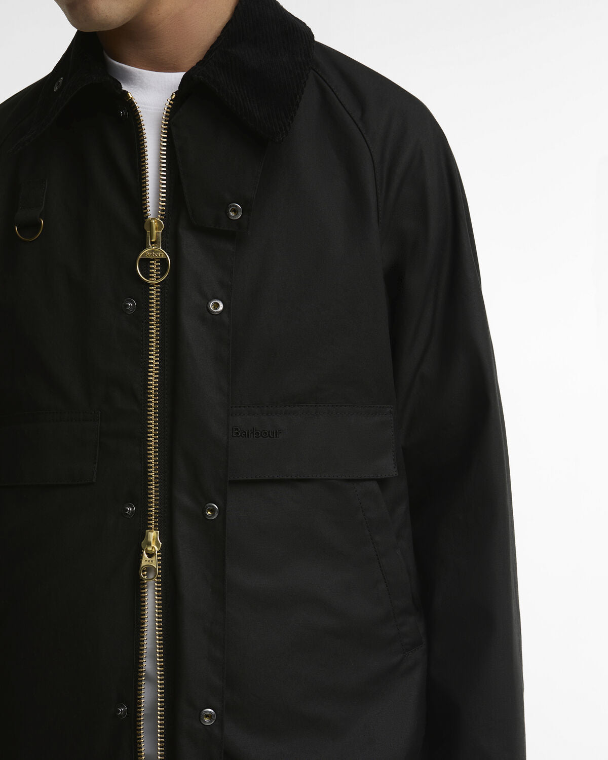 Barbour – Long Spey Wax Jacket – Black